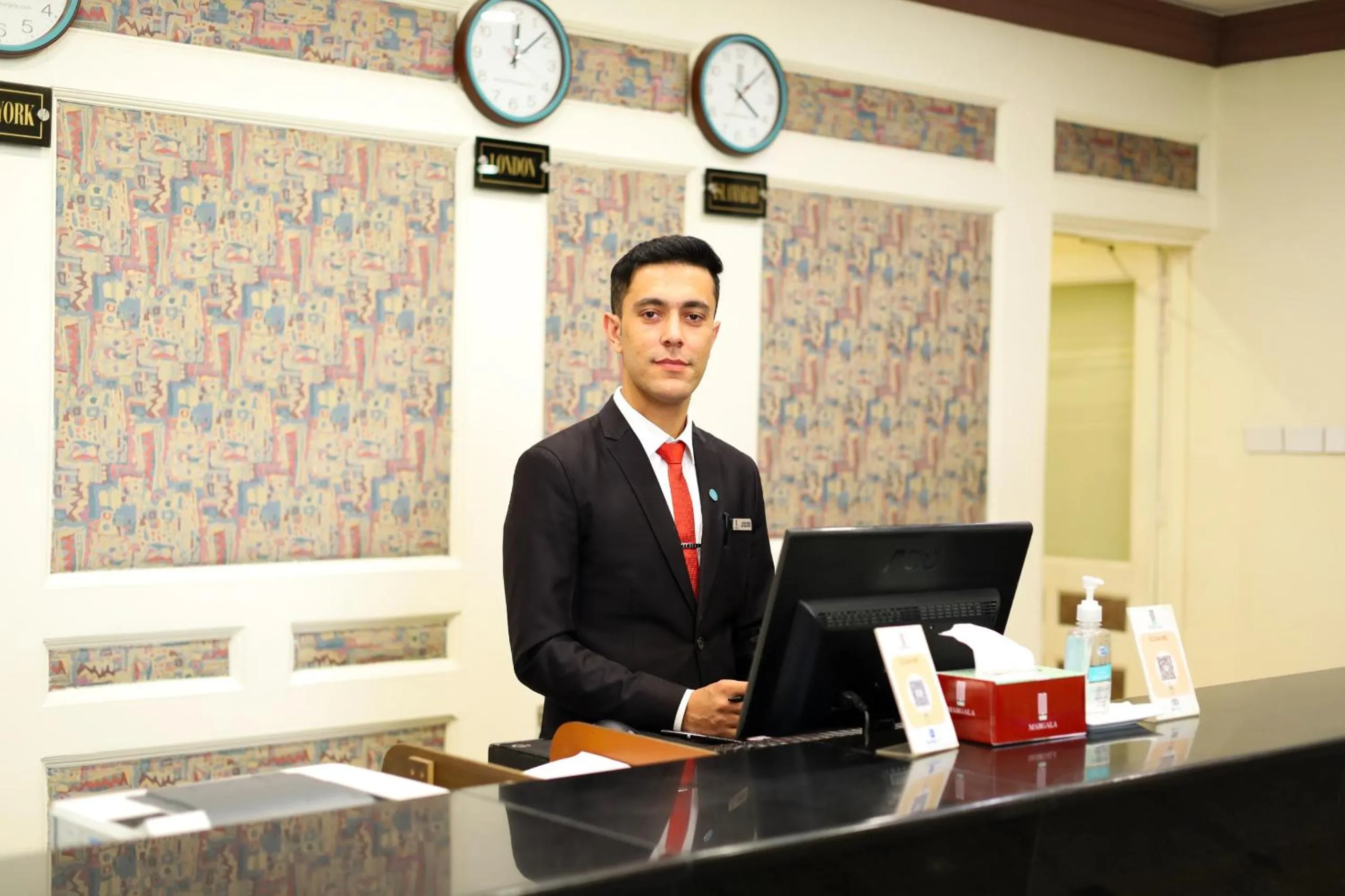 Staff in Hotel Margala