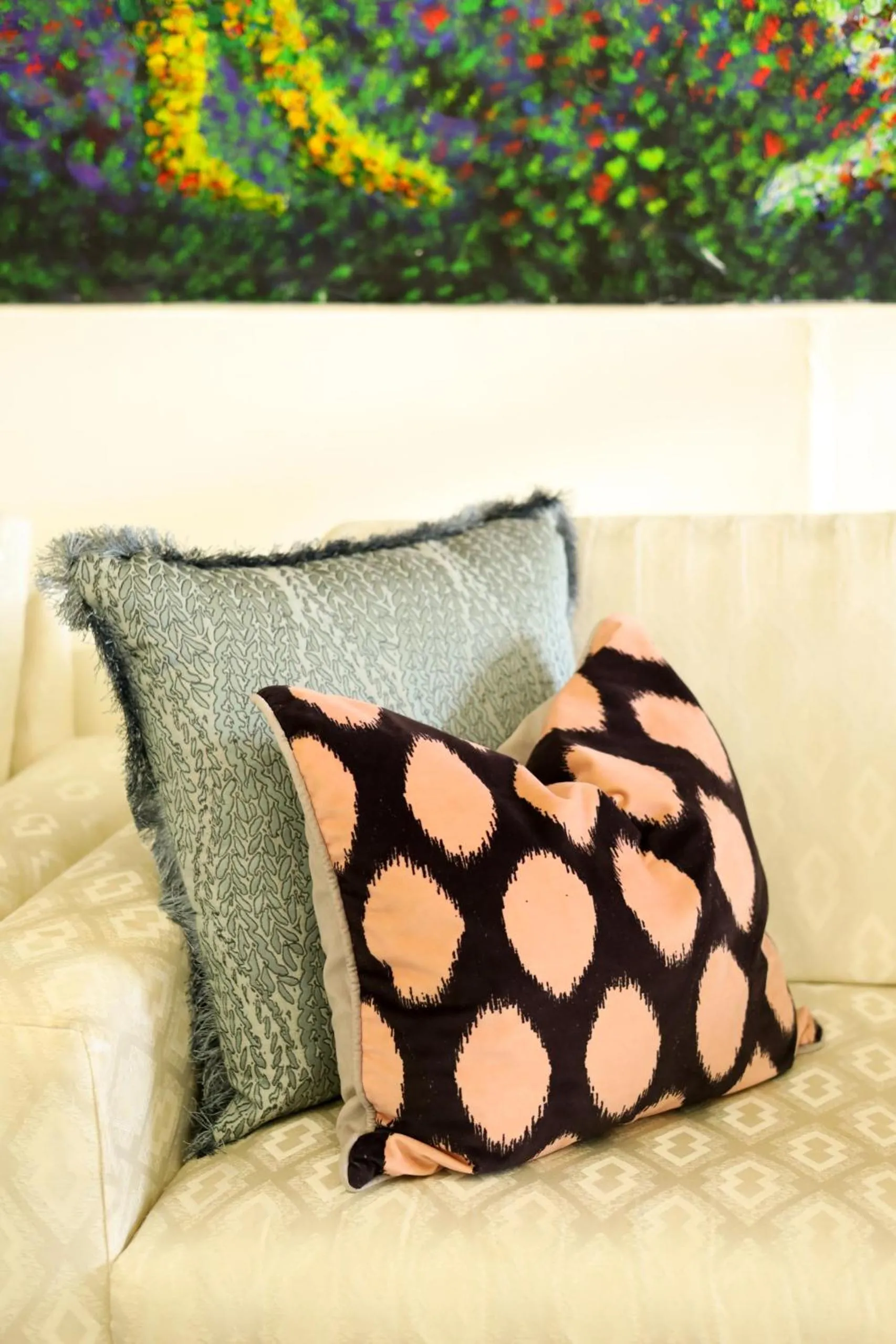 Seating area in Hotel Margala