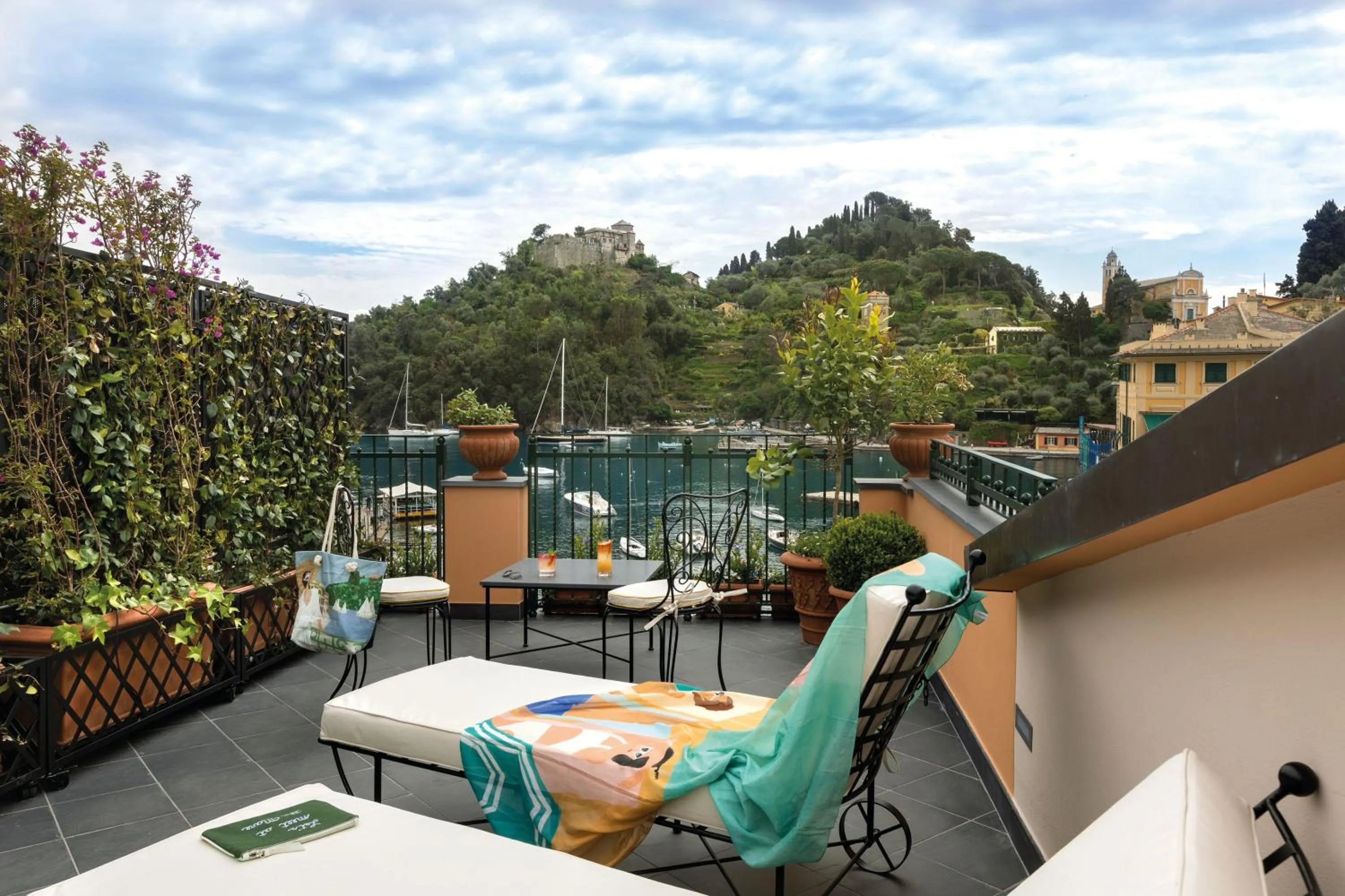 Balcony/Terrace in Splendido Mare, A Belmond Hotel, Portofino