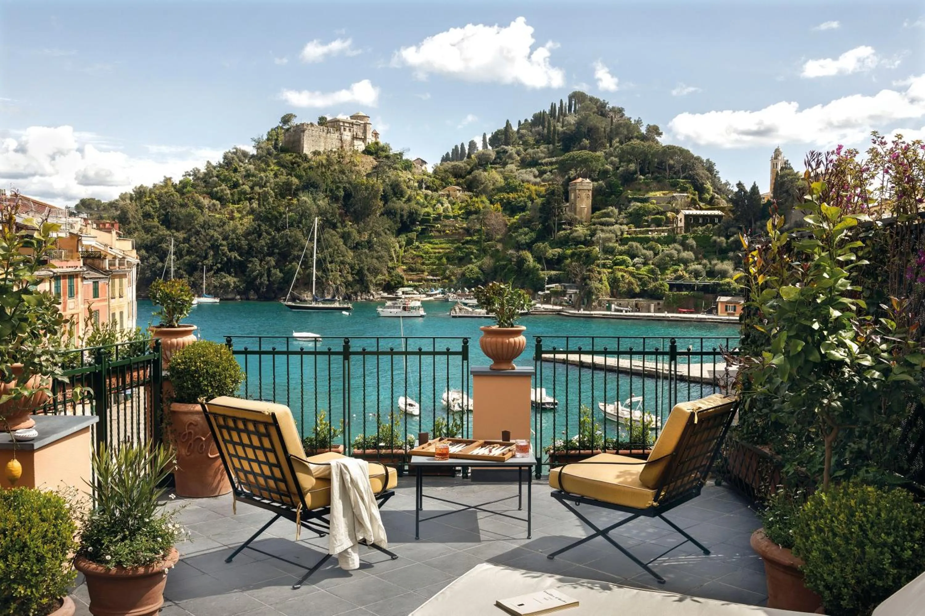 Balcony/Terrace in Splendido Mare, A Belmond Hotel, Portofino
