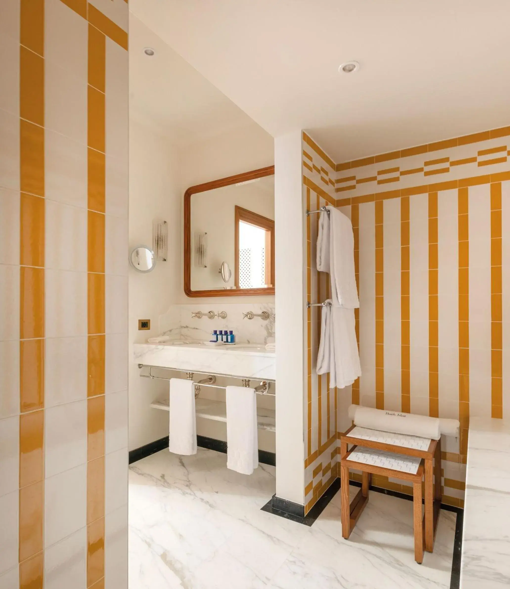 Bathroom in Splendido Mare, A Belmond Hotel, Portofino Bathroom in Splendido Mare, A Belmond Hotel, Portofino