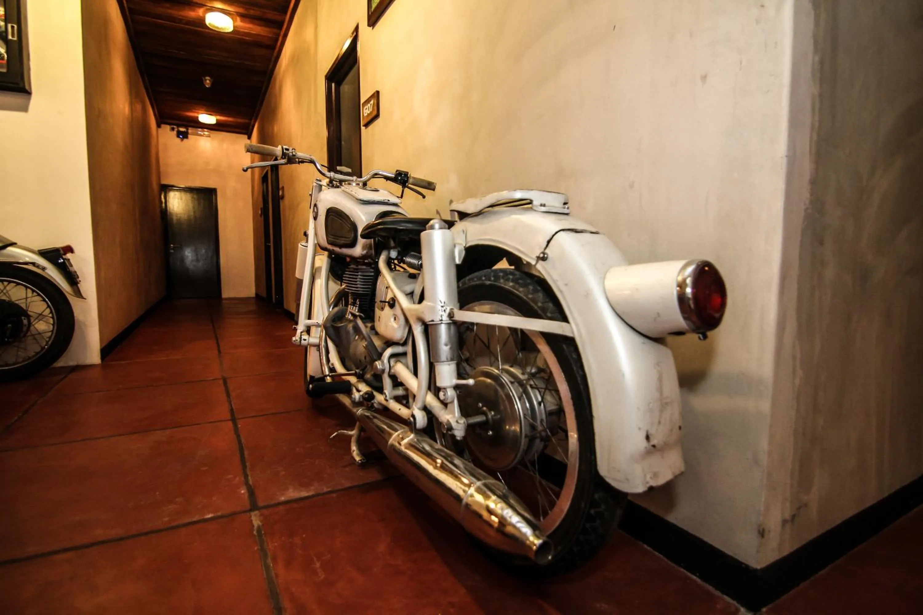 Decorative detail in Rock Wood Hotel