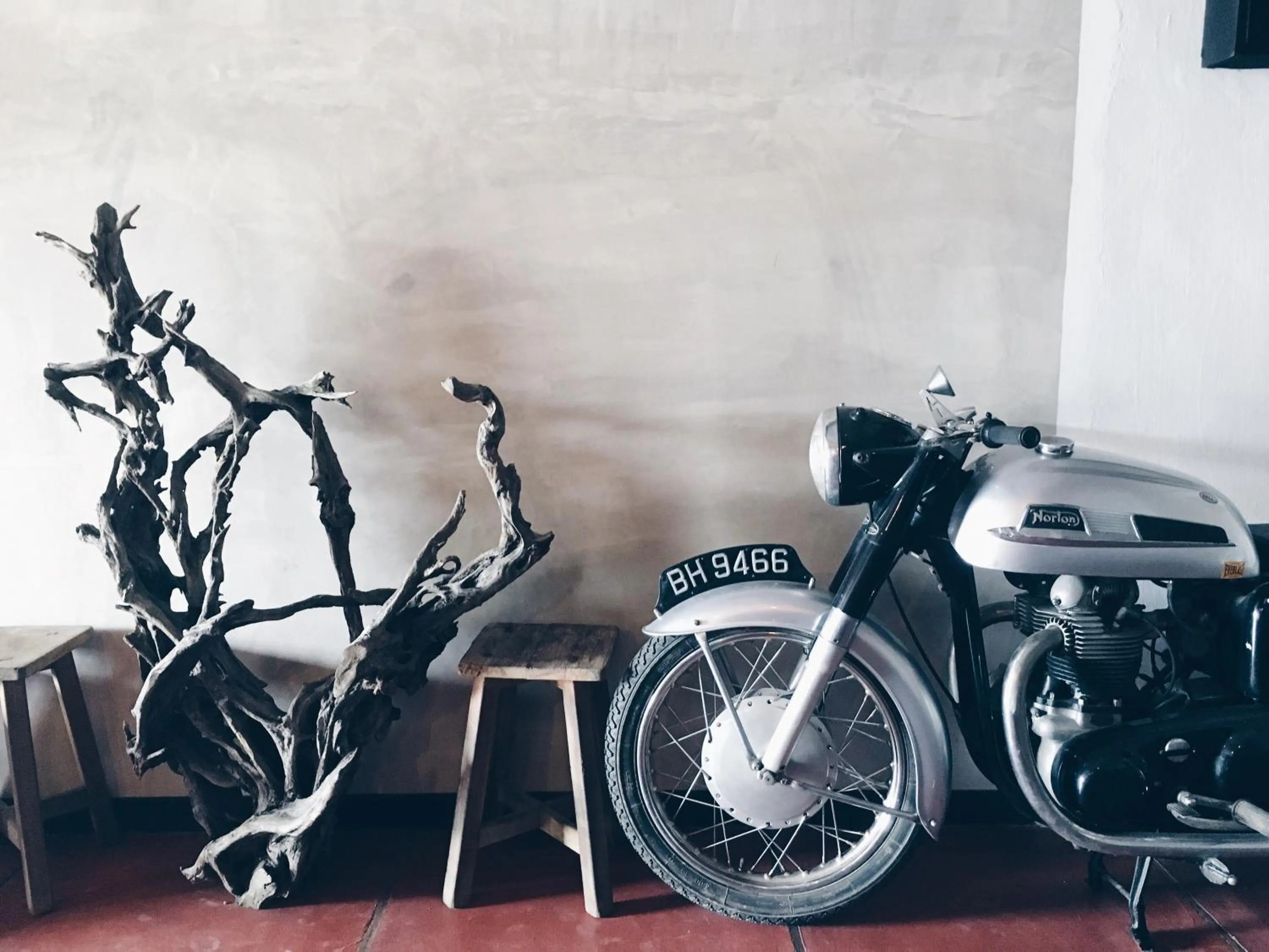 Decorative detail in Rock Wood Hotel