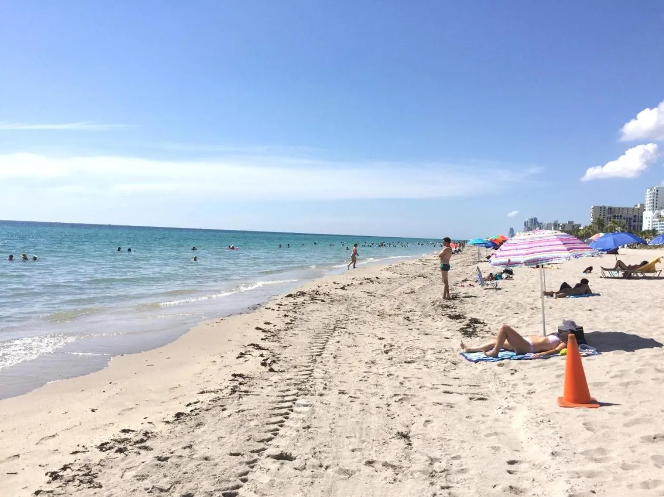 Beach in The Sunrise