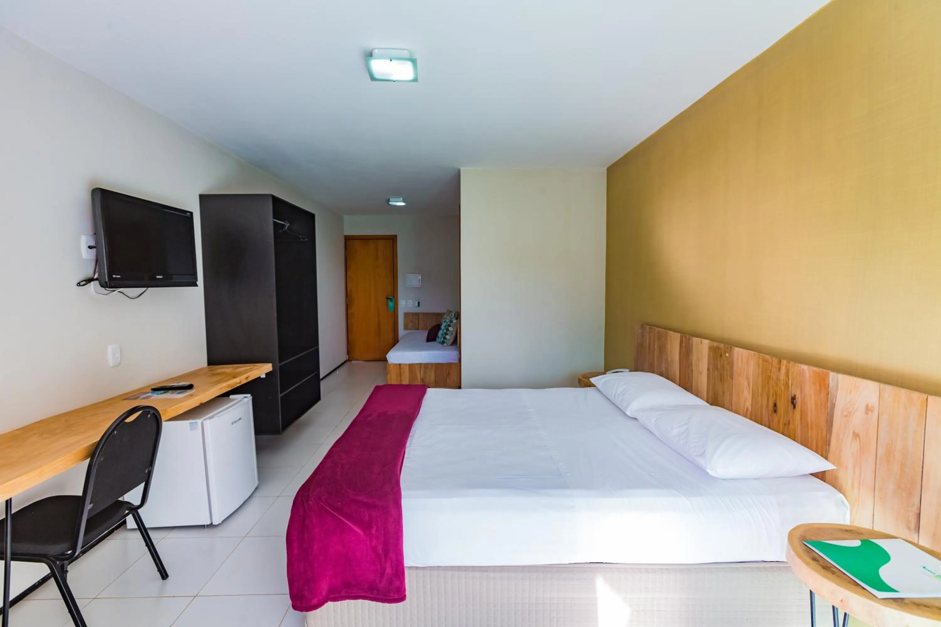 Bed in Arrey Beach Hotel