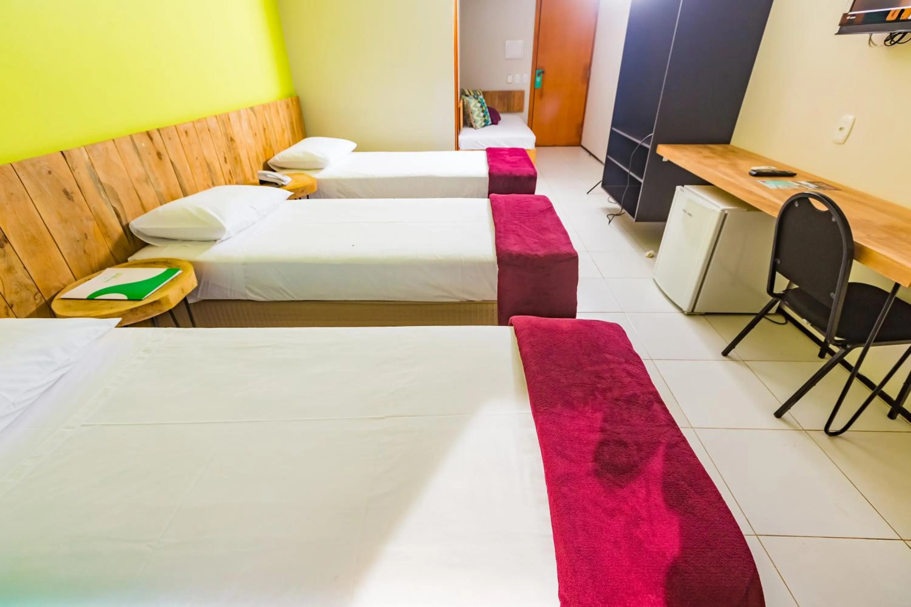 Bed in Arrey Beach Hotel