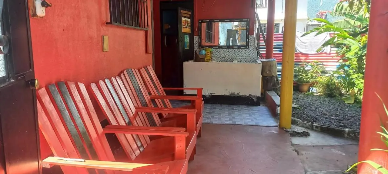 Patio in Hotel y Restaurante Playa Linda