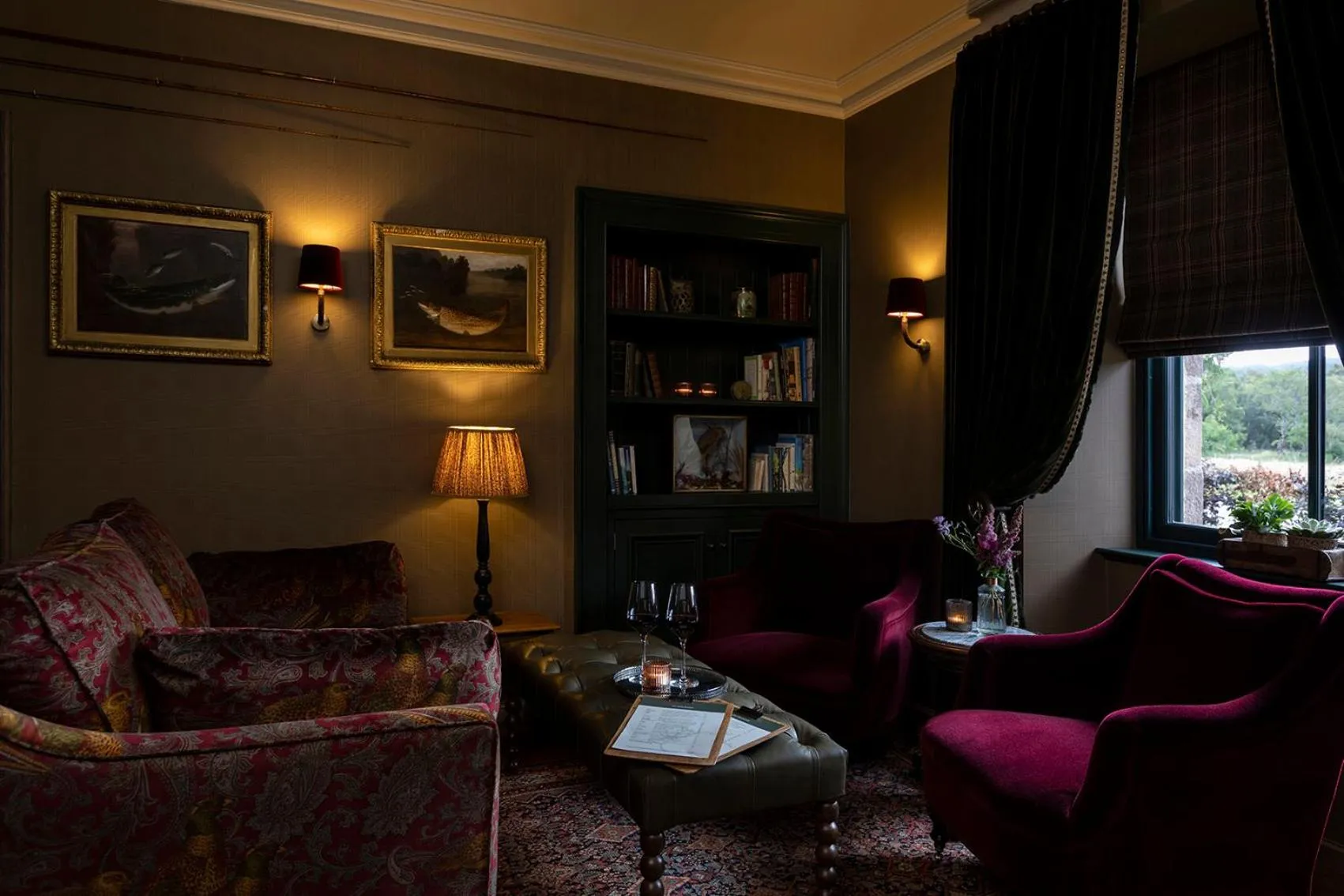 Seating area in Kildrummy Inn