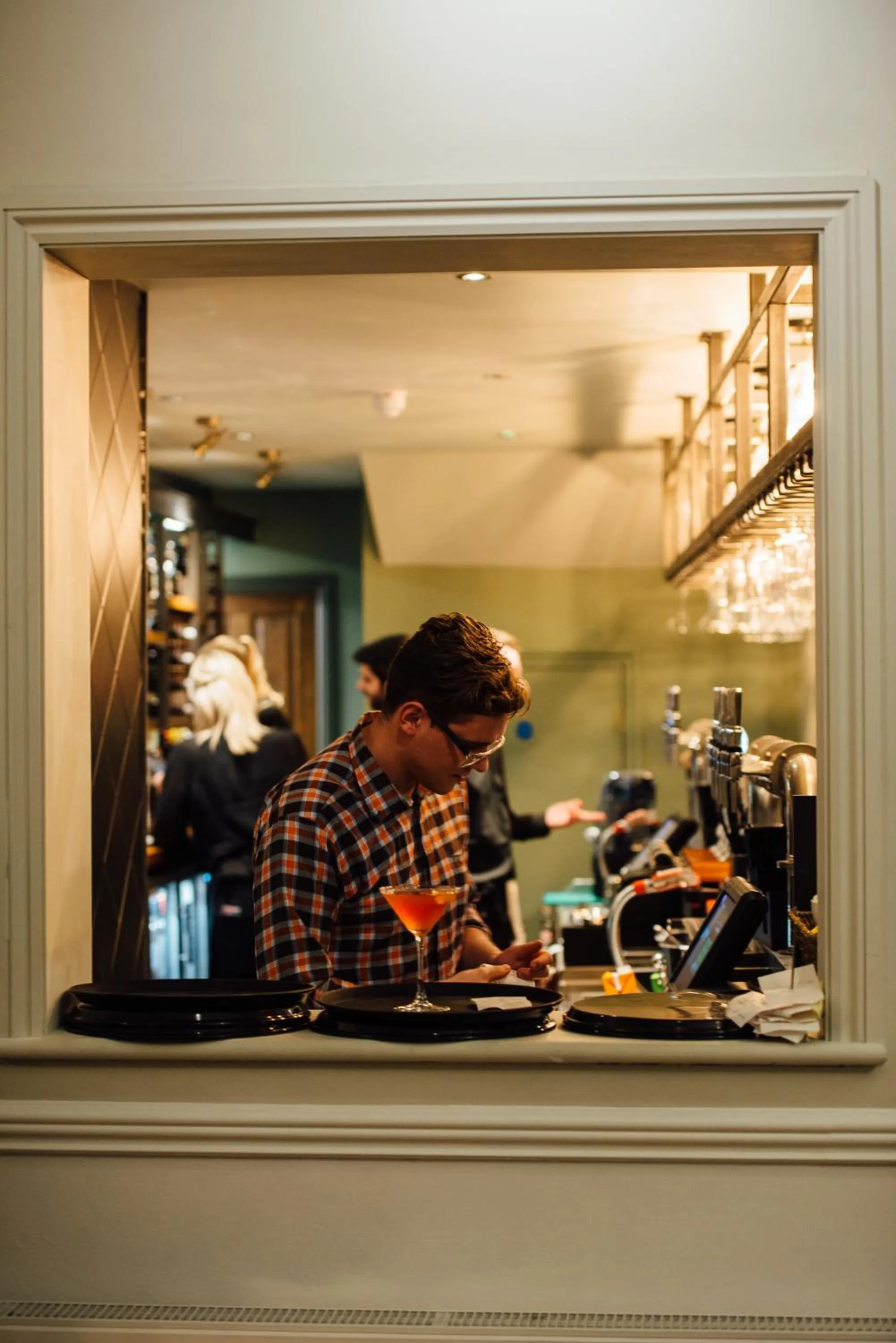 Alcoholic drinks in Banyers House