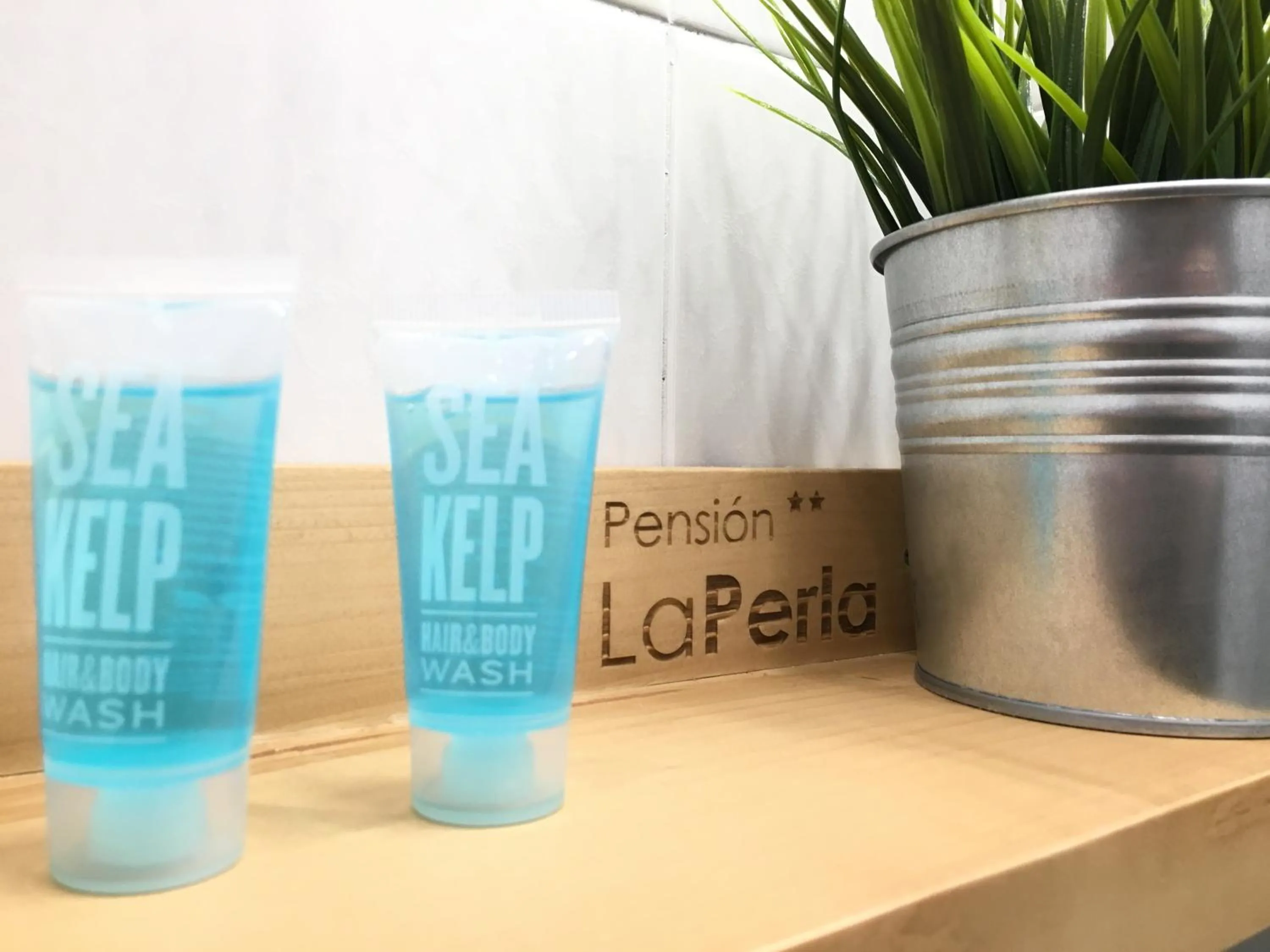 Bathroom in Pensión La Perla