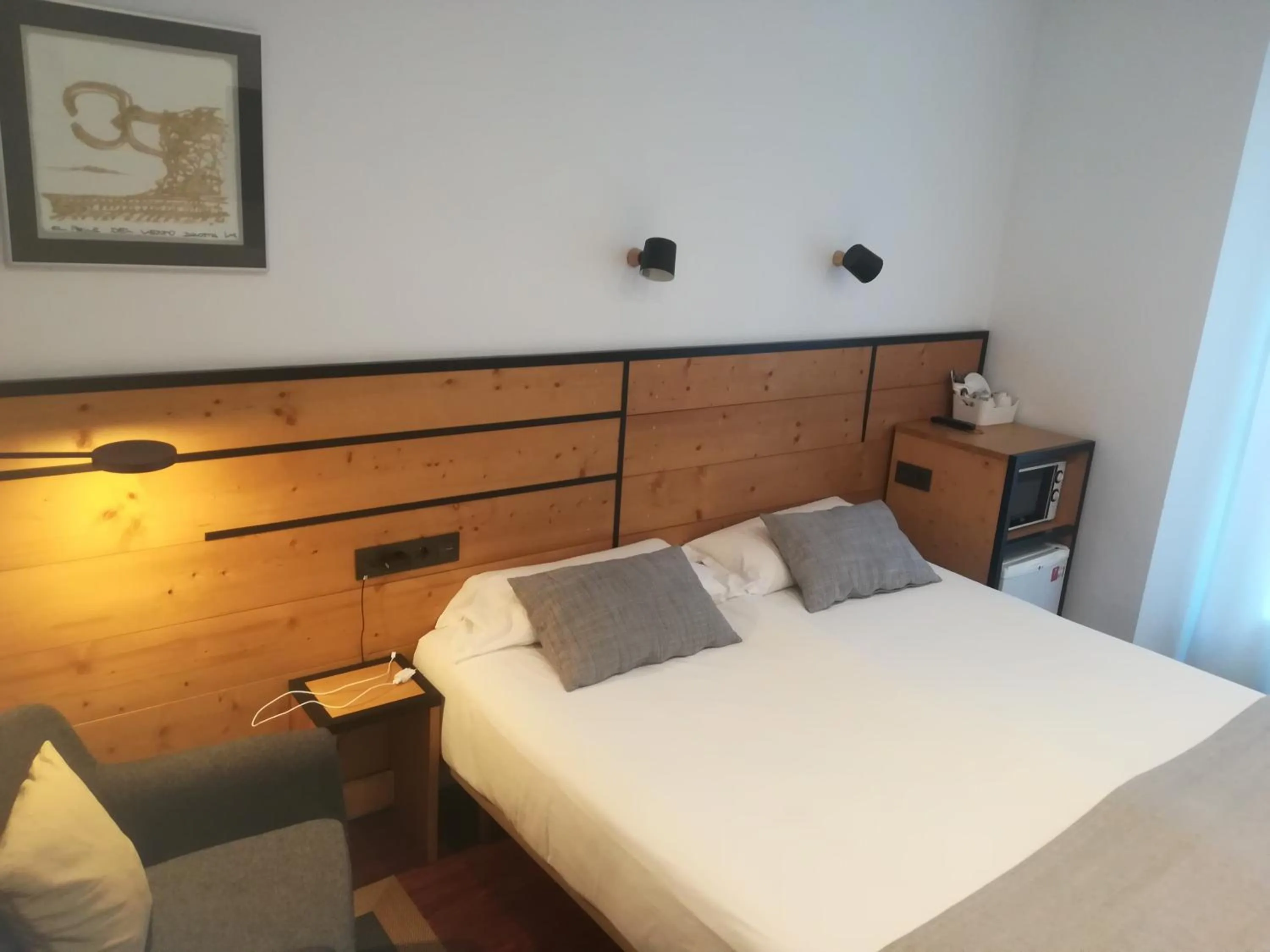 Bedroom, Bed in Pensión La Perla