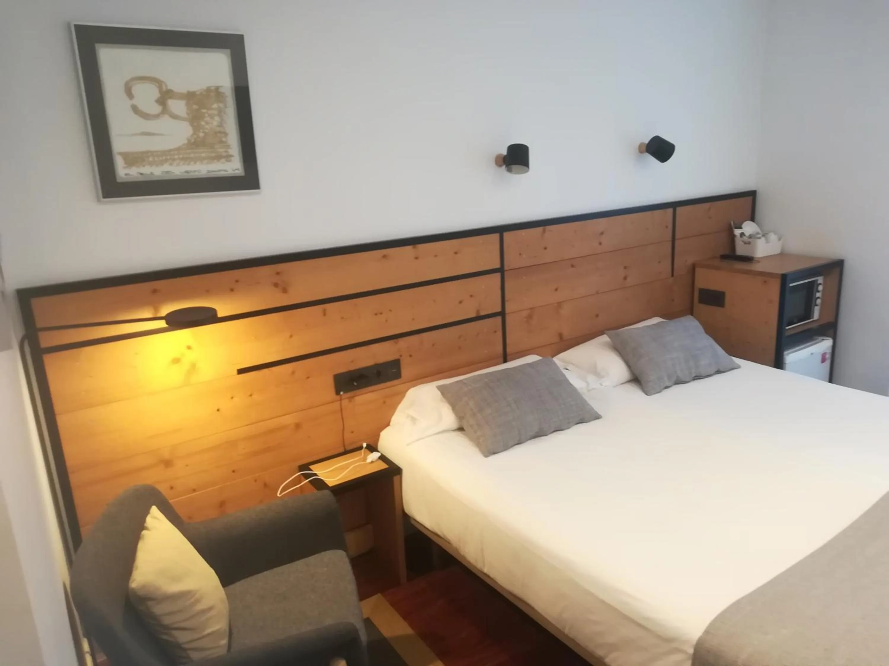 Bedroom, Bed in Pensión La Perla