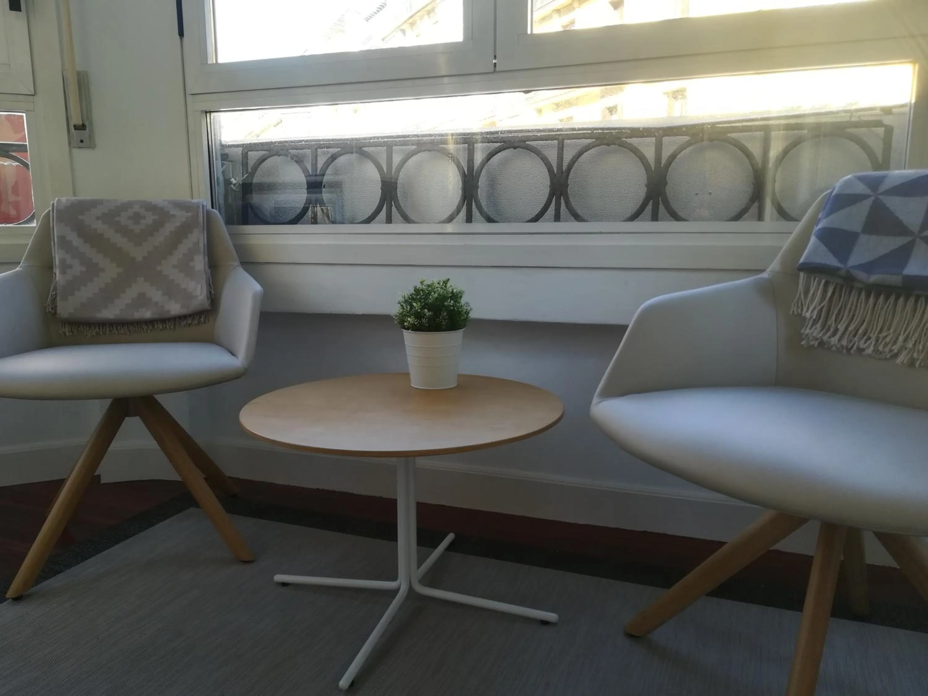 Balcony/Terrace in Pensión La Perla