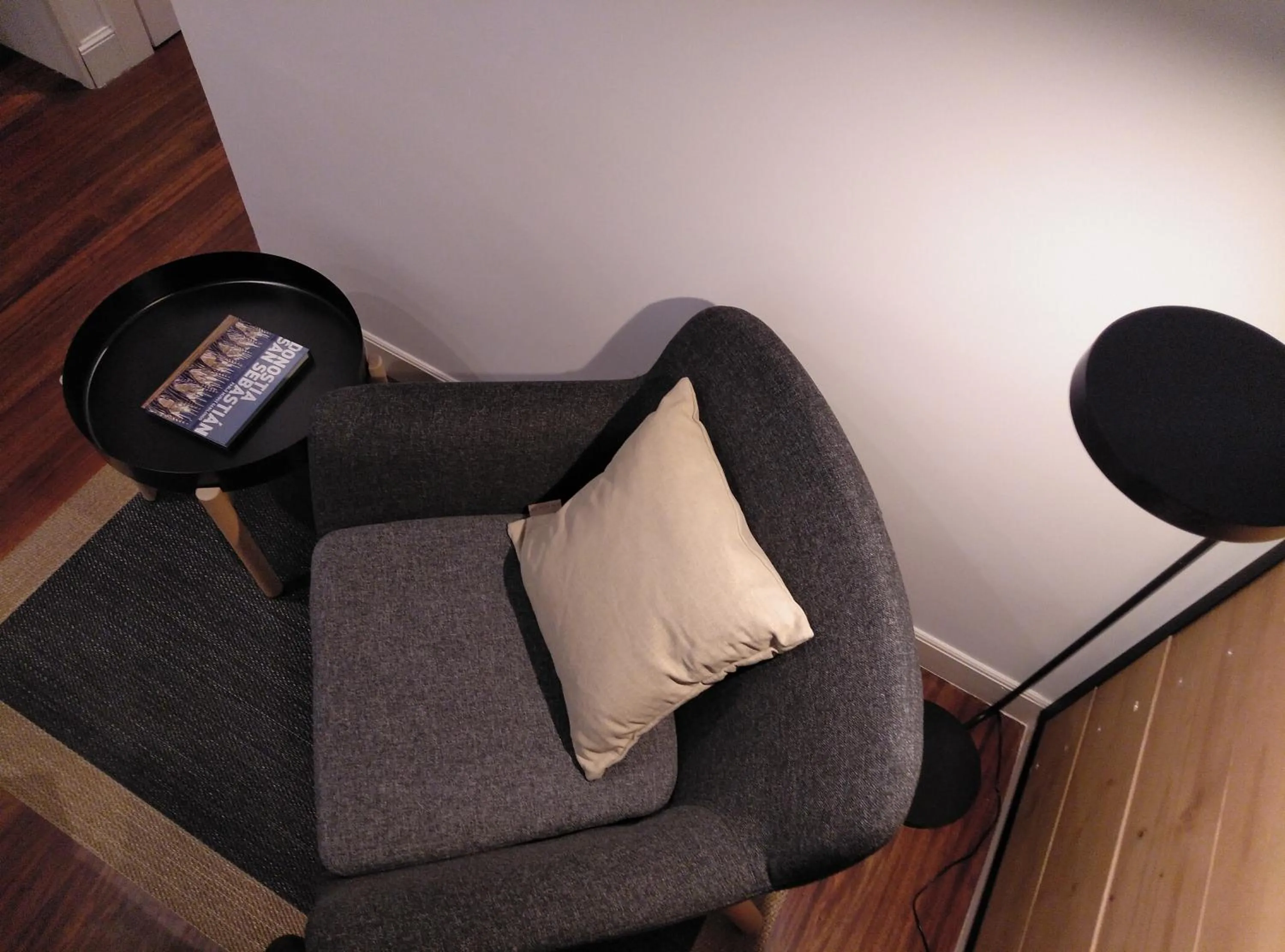 Living room in Pensión La Perla