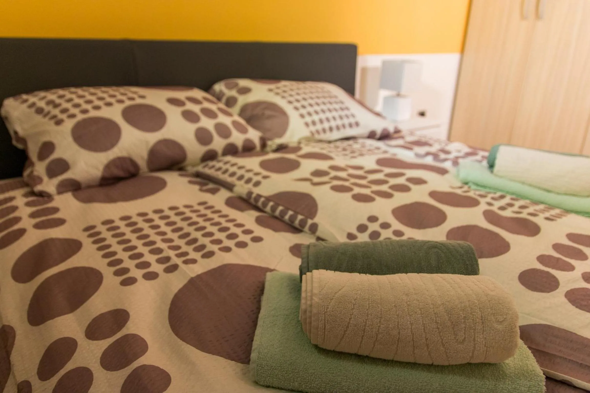Bed in Premium Apartments