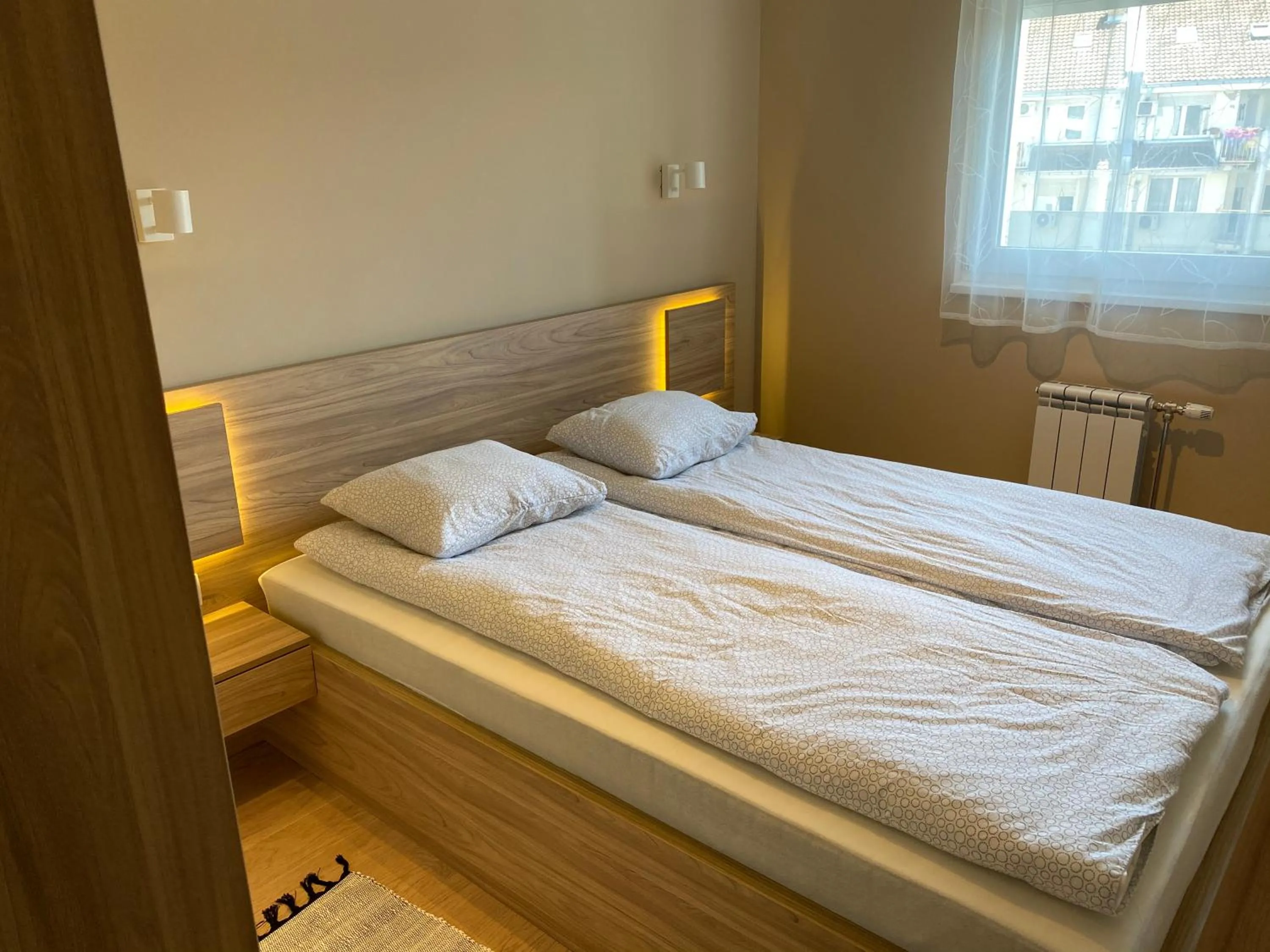 Bed in Premium Apartments