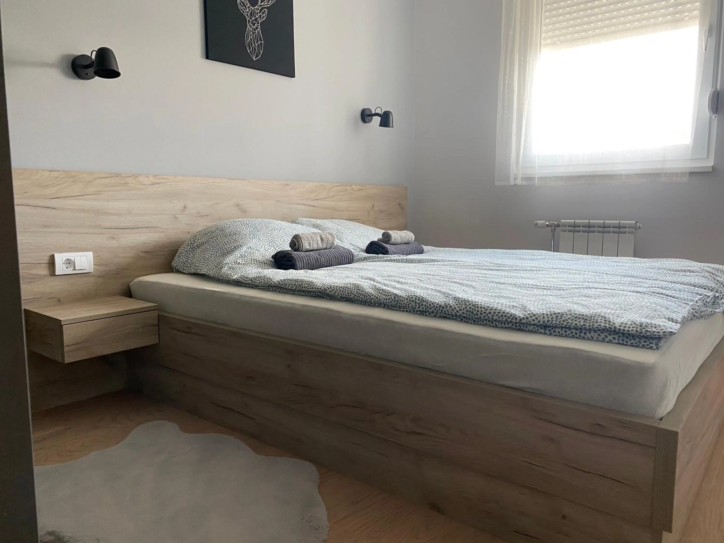Bed in Premium Apartments