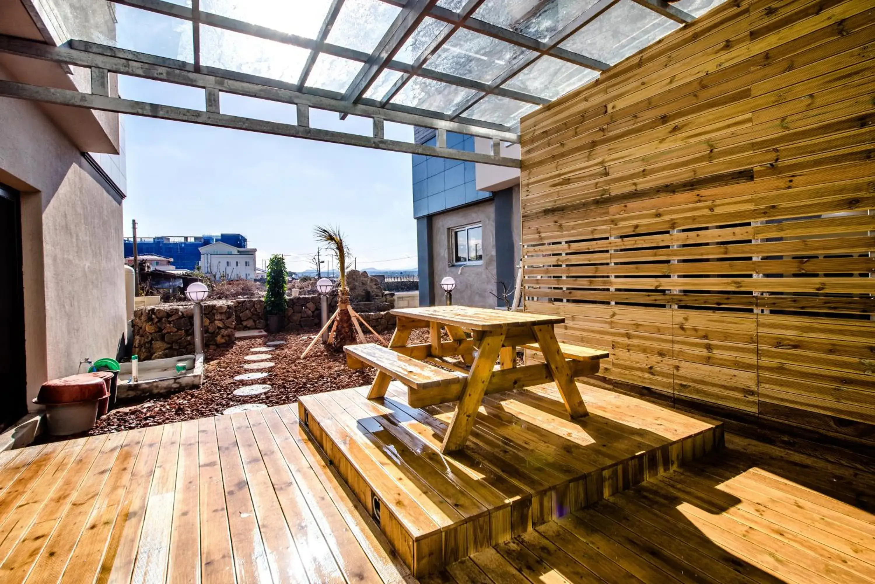 Garden in Hu An Stay Hotel Garden in Hu An Stay Hotel