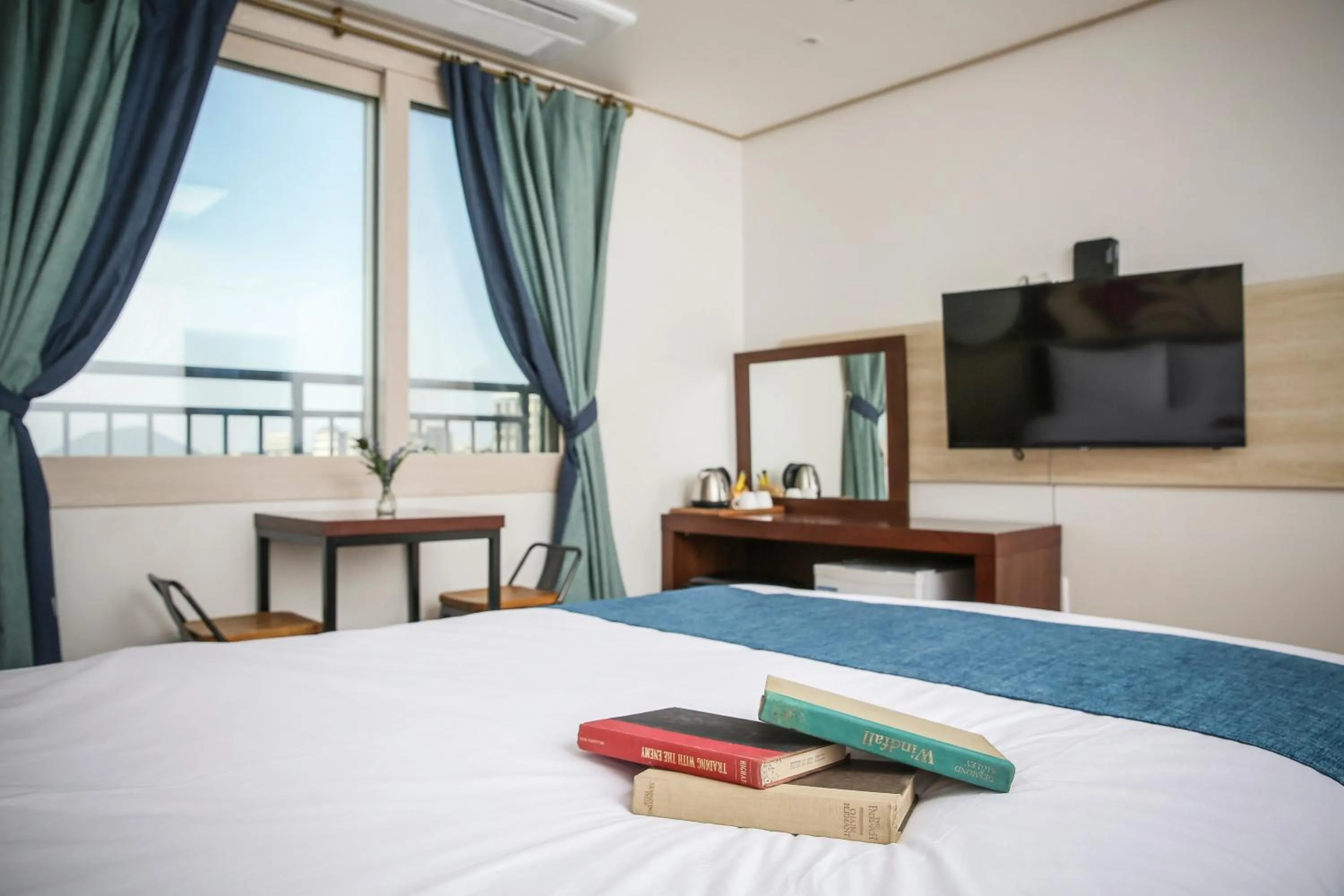 Bed in Hu An Stay Hotel