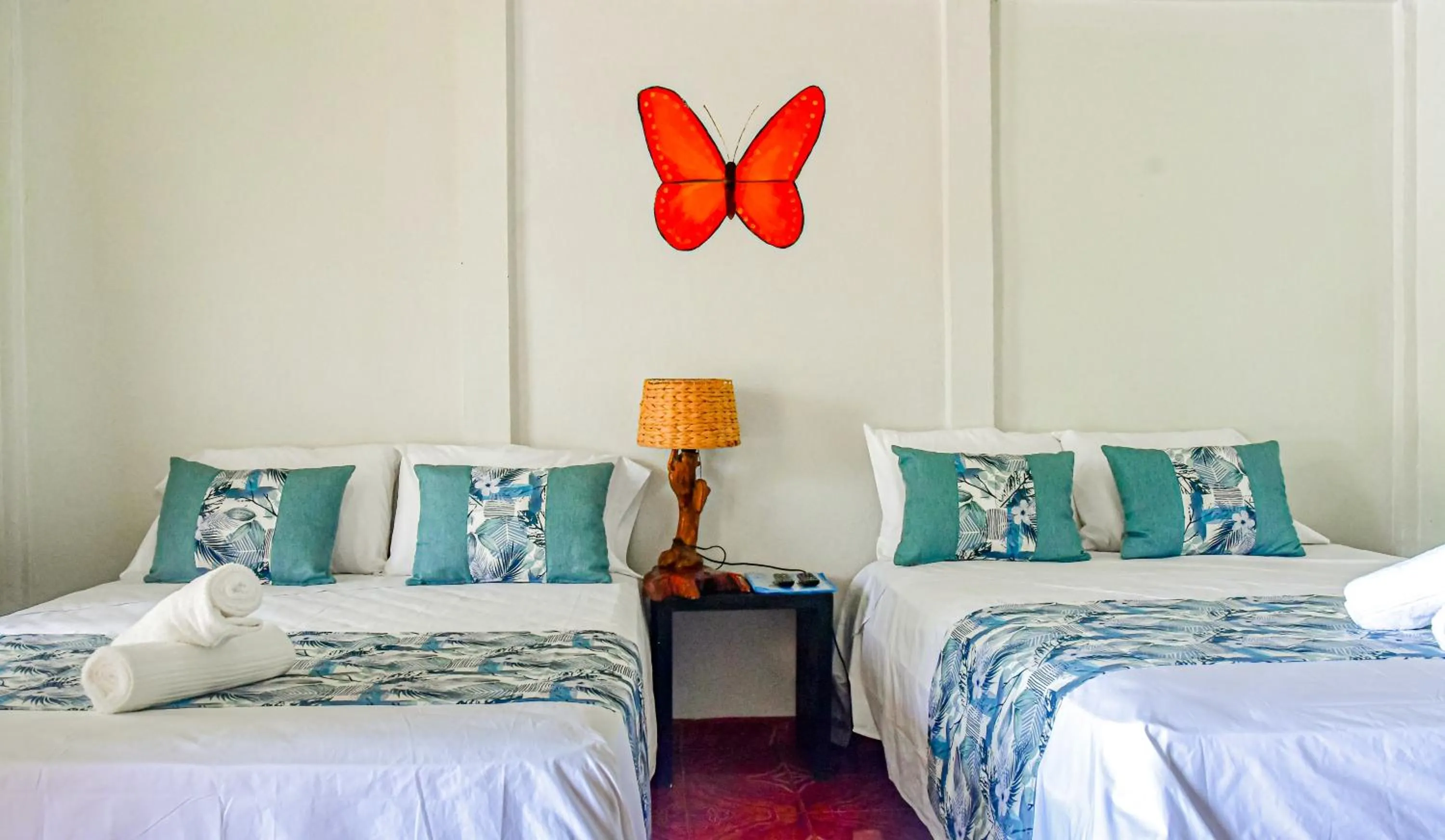 Bed in Cabinas Bahía Uvita - Marino Ballena National Park Lodge