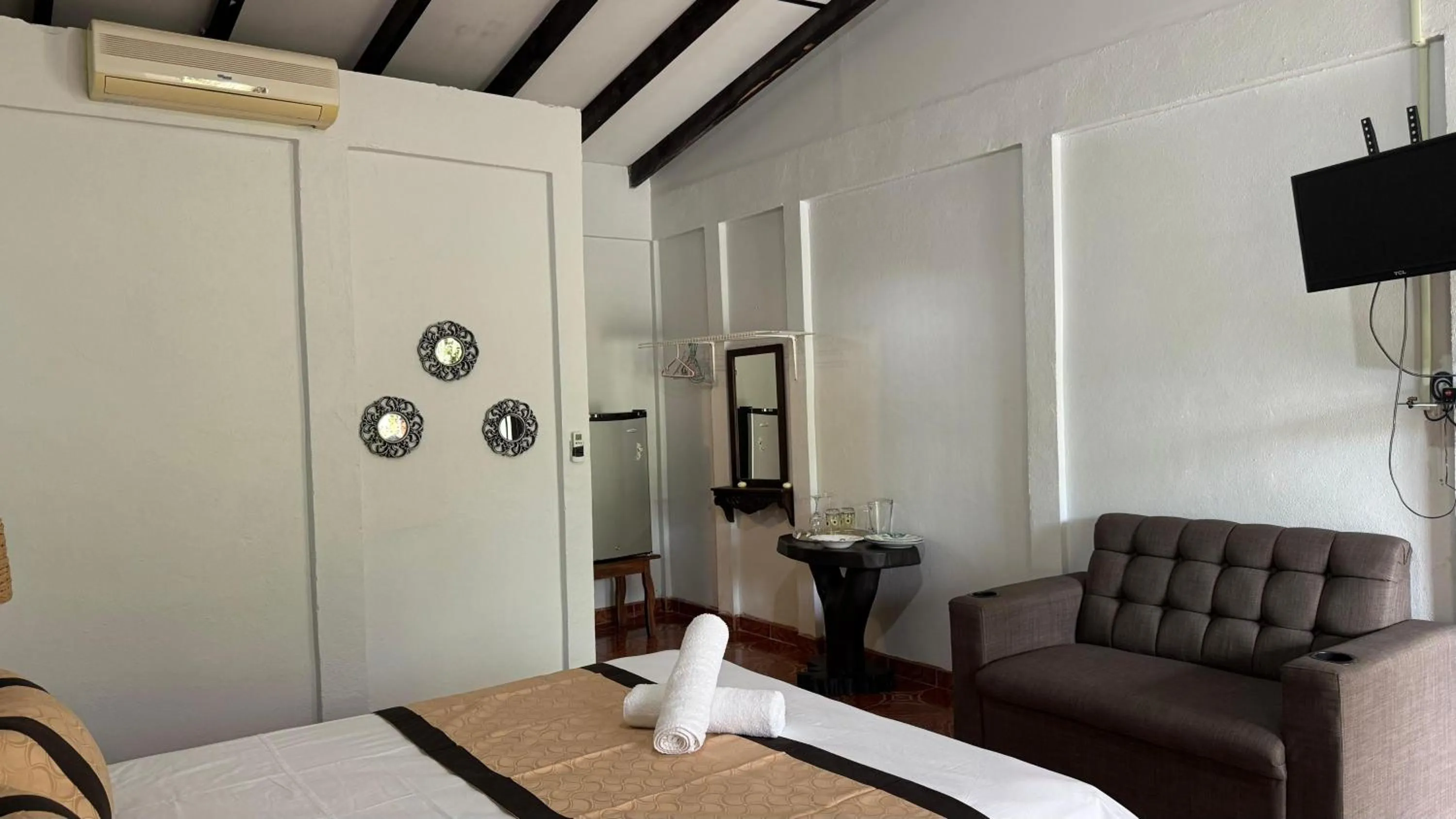 Bed in Cabinas Bahía Uvita - Marino Ballena National Park Lodge