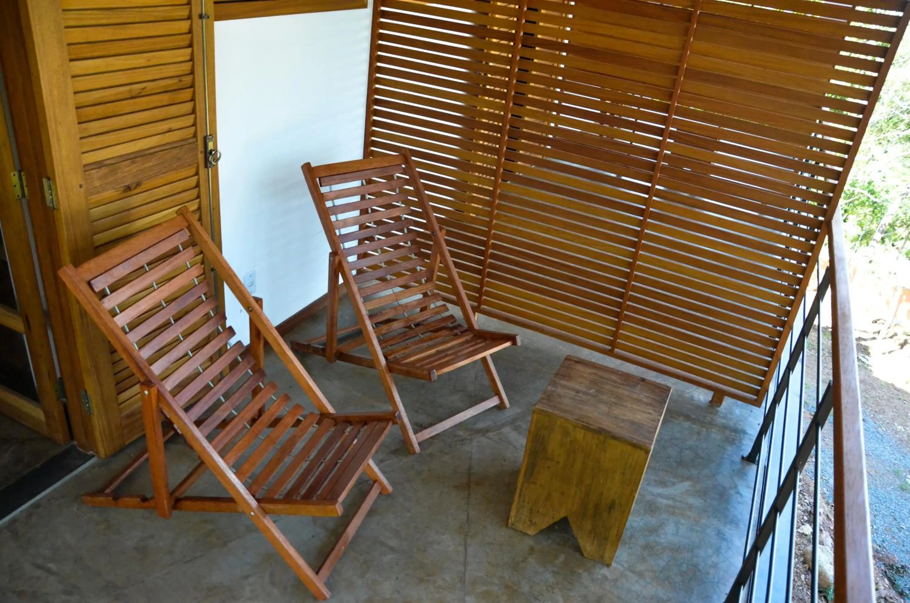 Balcony/Terrace in Serra do Juá Pousada de Campo