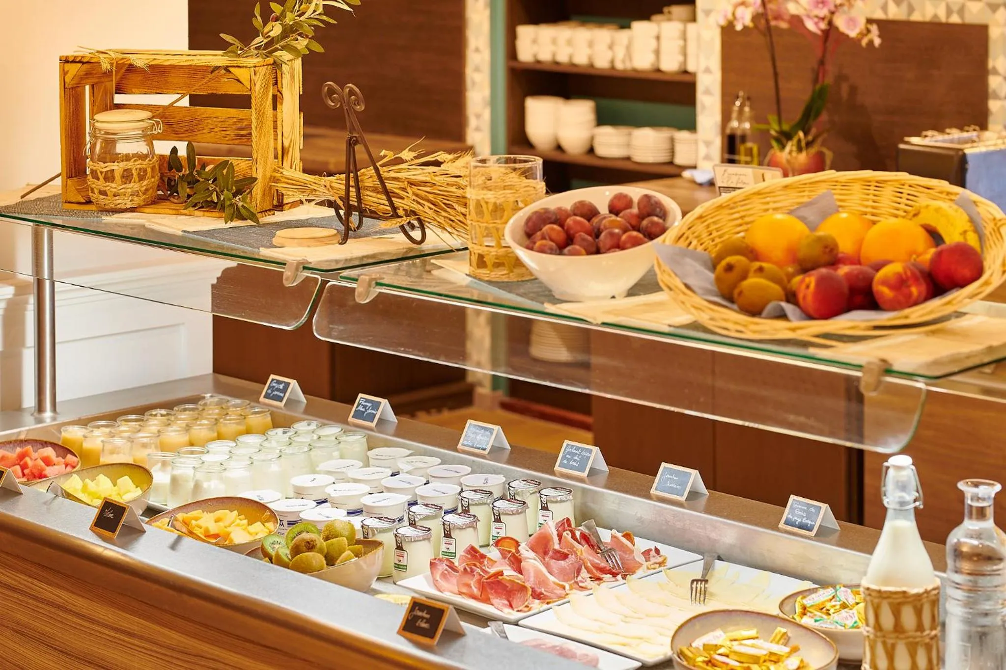 Breakfast in Hôtel Le Biarritz