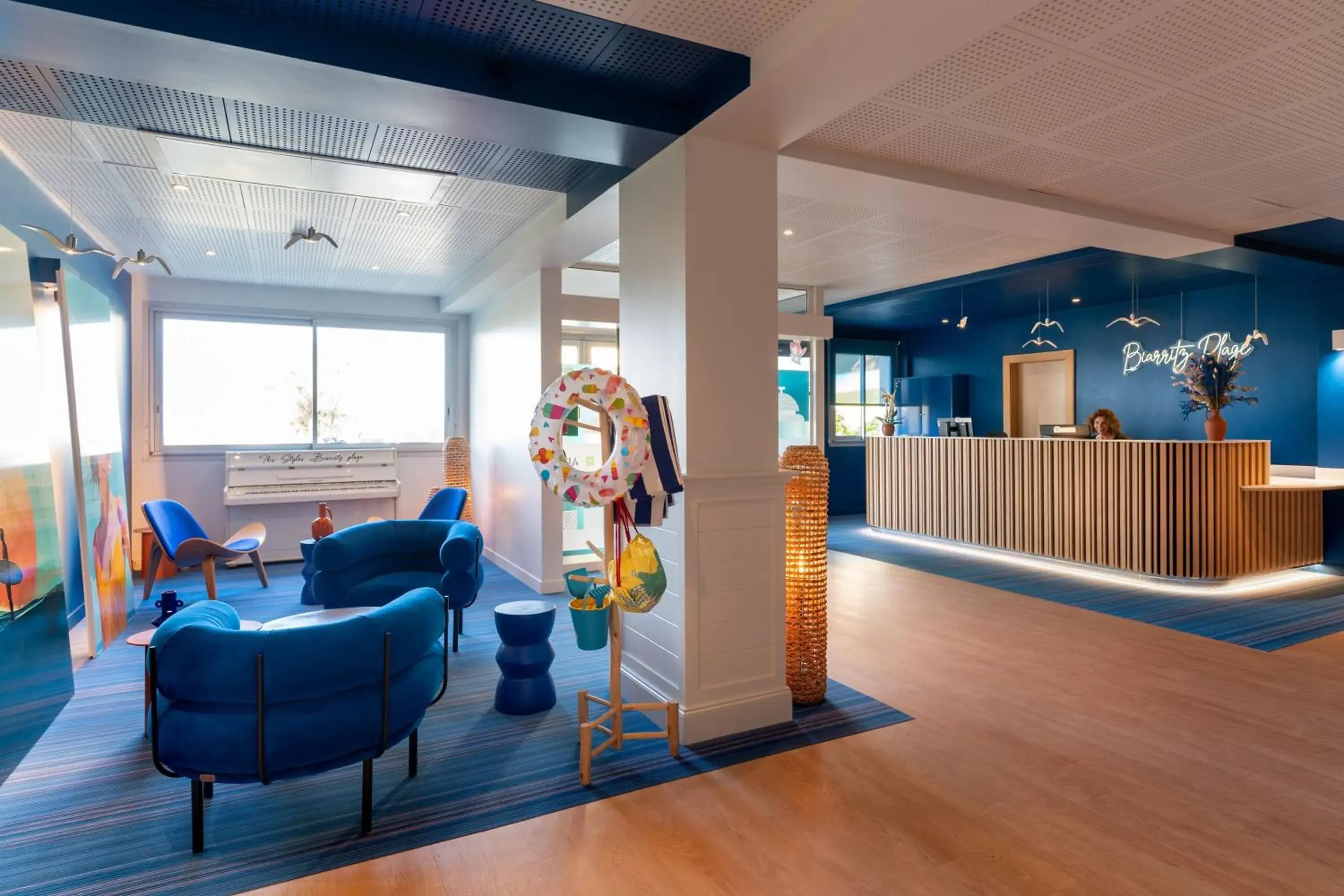 Living room in ibis Styles Biarritz Plage Living room in ibis Styles Biarritz Plage