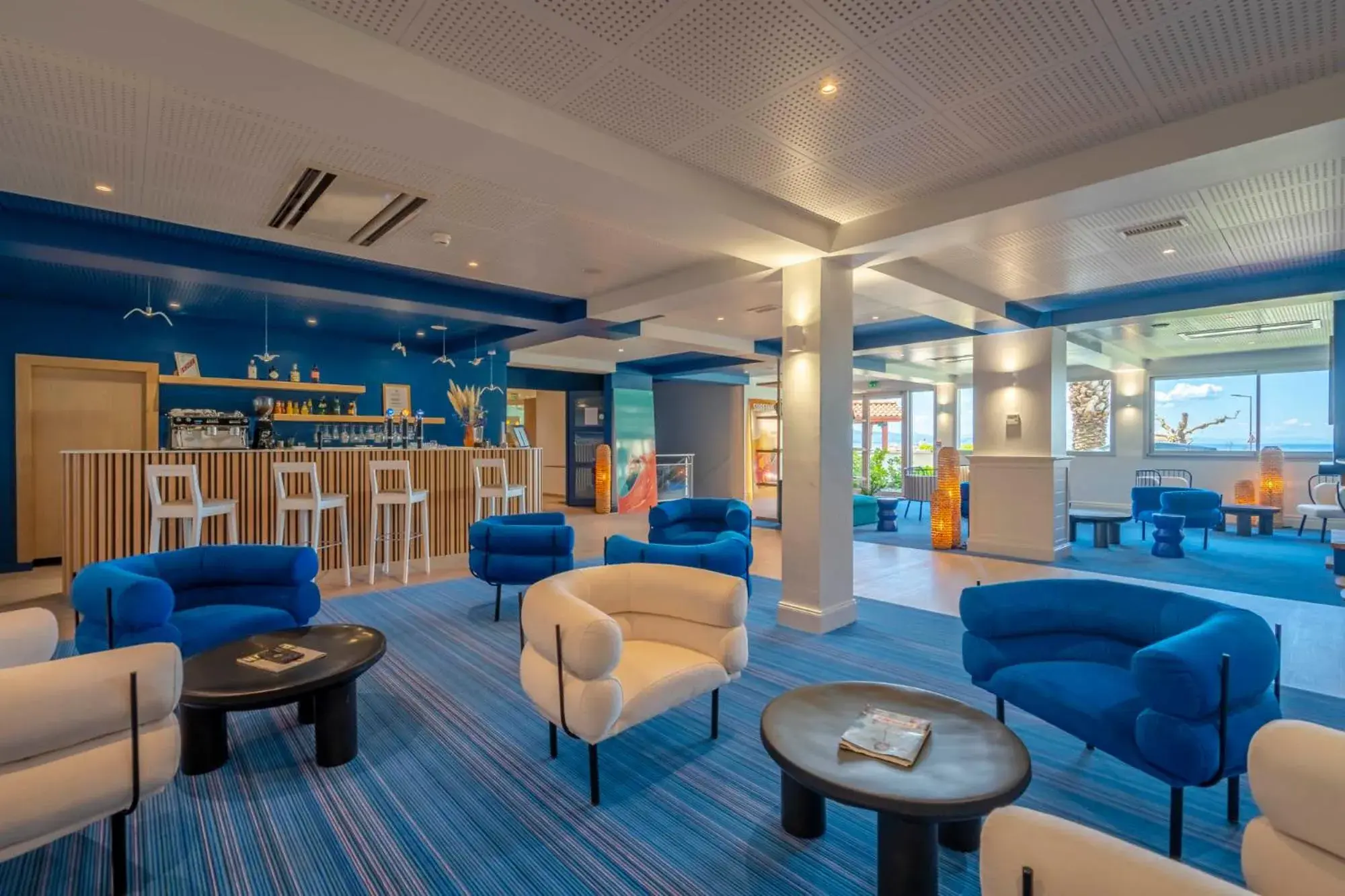 Lounge or bar in ibis Styles Biarritz Plage Lounge or bar in ibis Styles Biarritz Plage