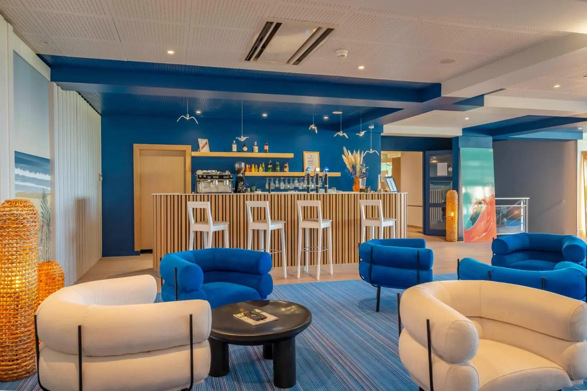 Lounge or bar in ibis Styles Biarritz Plage Lounge or bar in ibis Styles Biarritz Plage