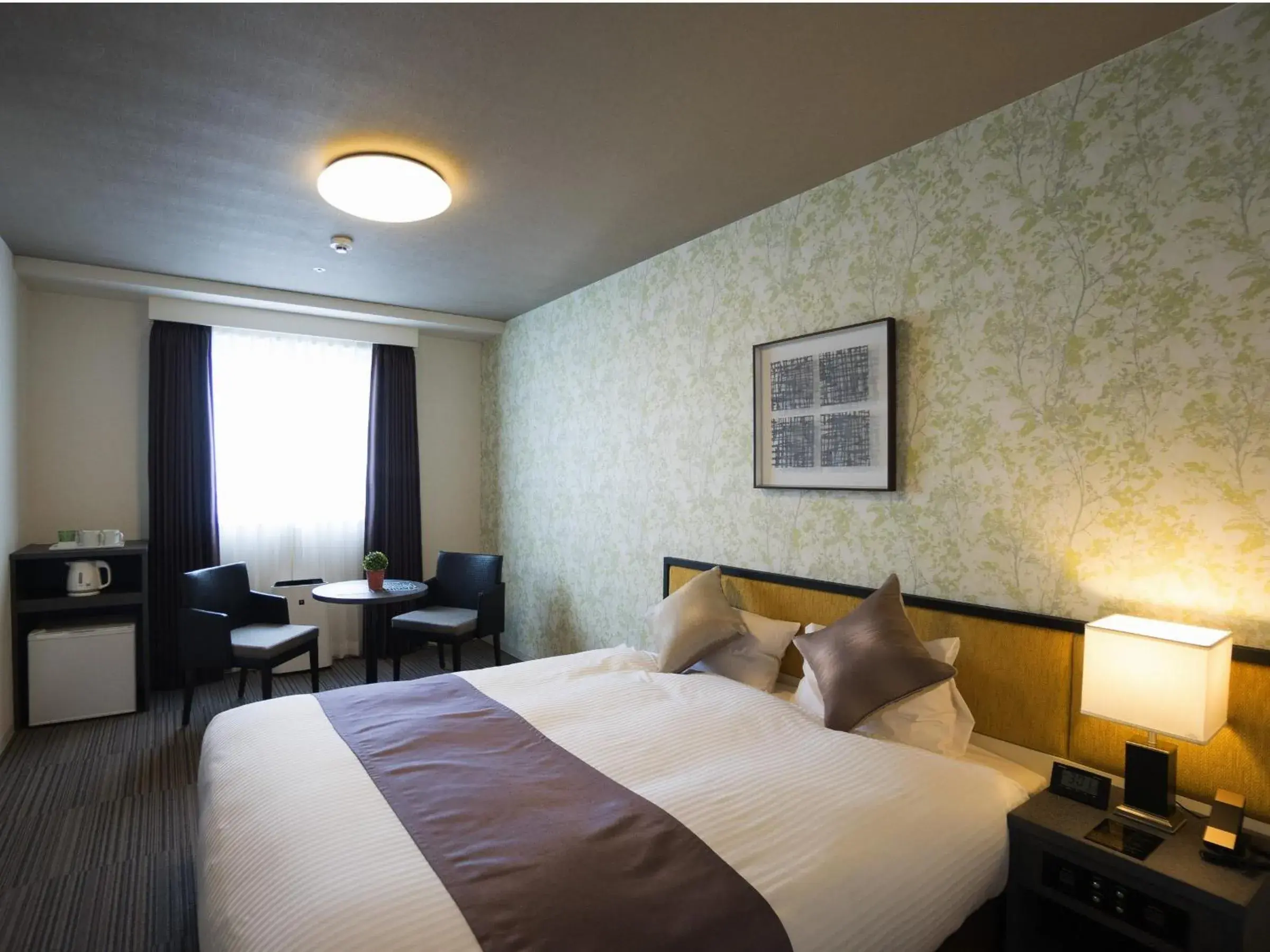 Bedroom, Bed in Hotel La'gent Plaza Hakodate Hokuto Bedroom, Bed in Hotel La'gent Plaza Hakodate Hokuto