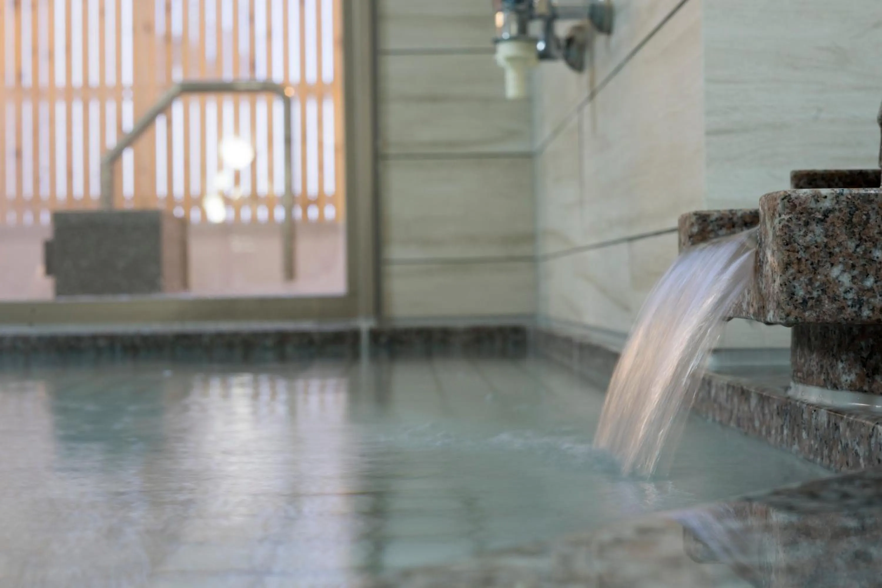 Hot Spring Bath in Hotel La'gent Plaza Hakodate Hokuto