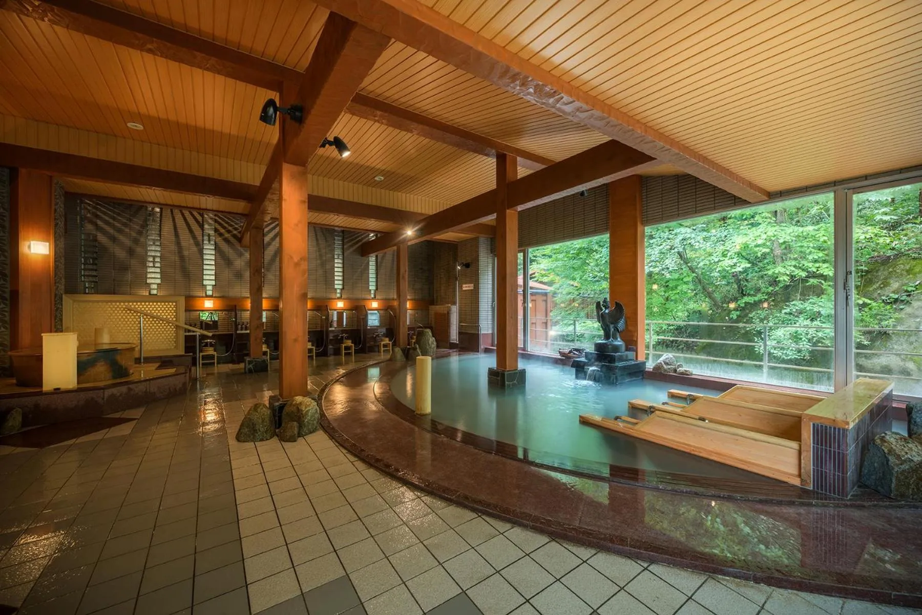 Public Bath in Yumoto Kissho