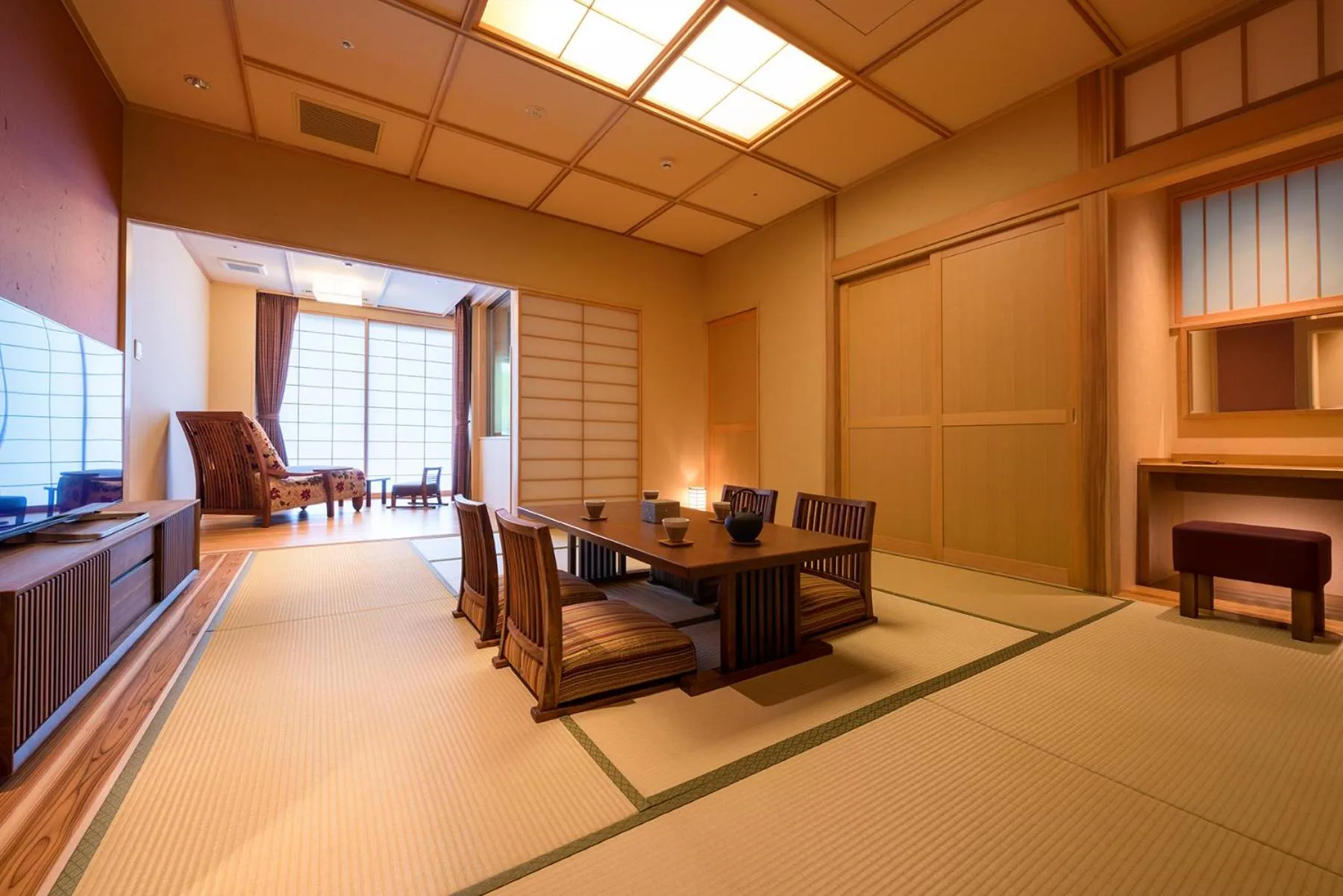 Dining area in Yumoto Kissho