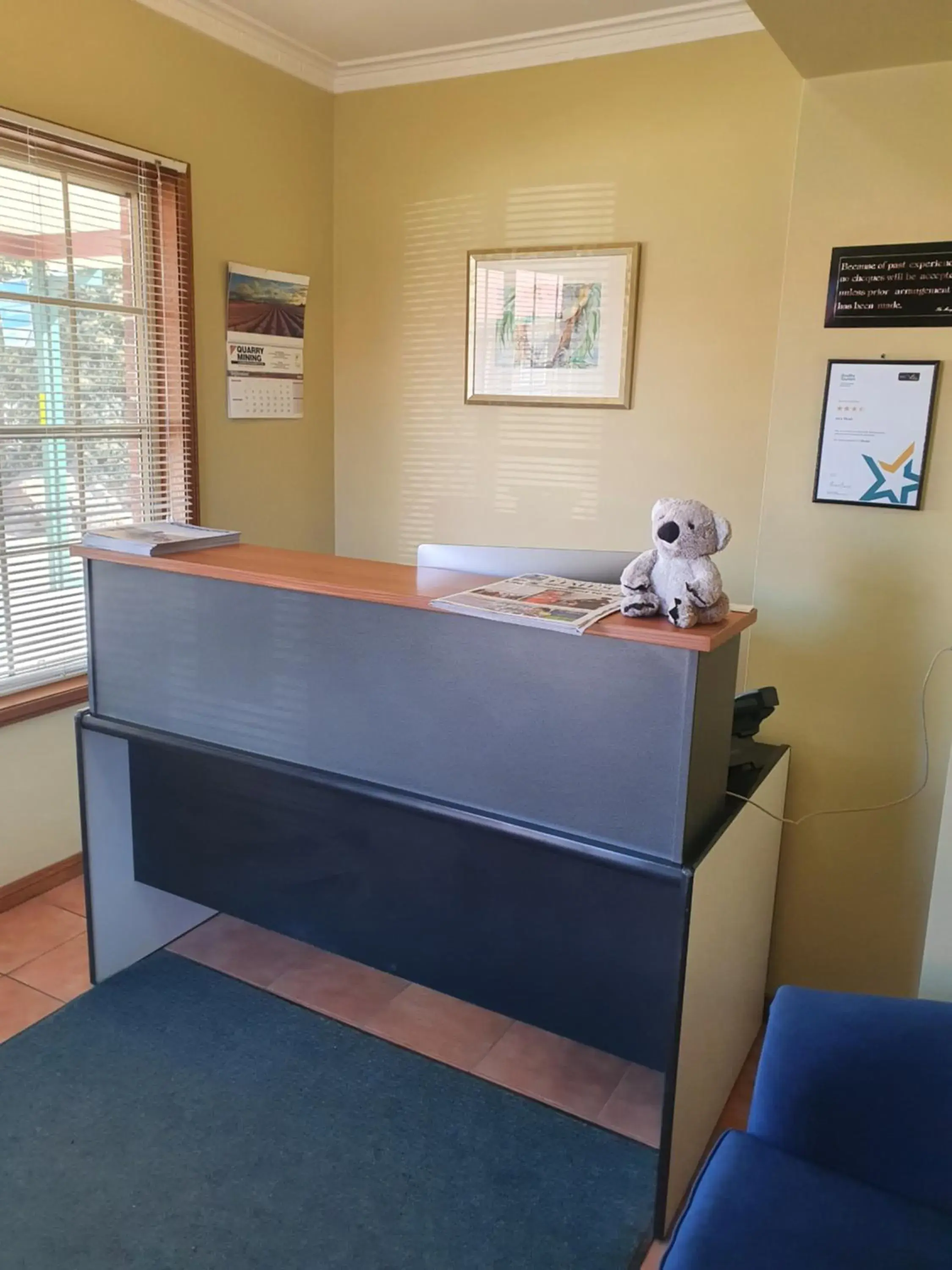 Lobby or reception in Alyn Motel Lobby or reception in Alyn Motel