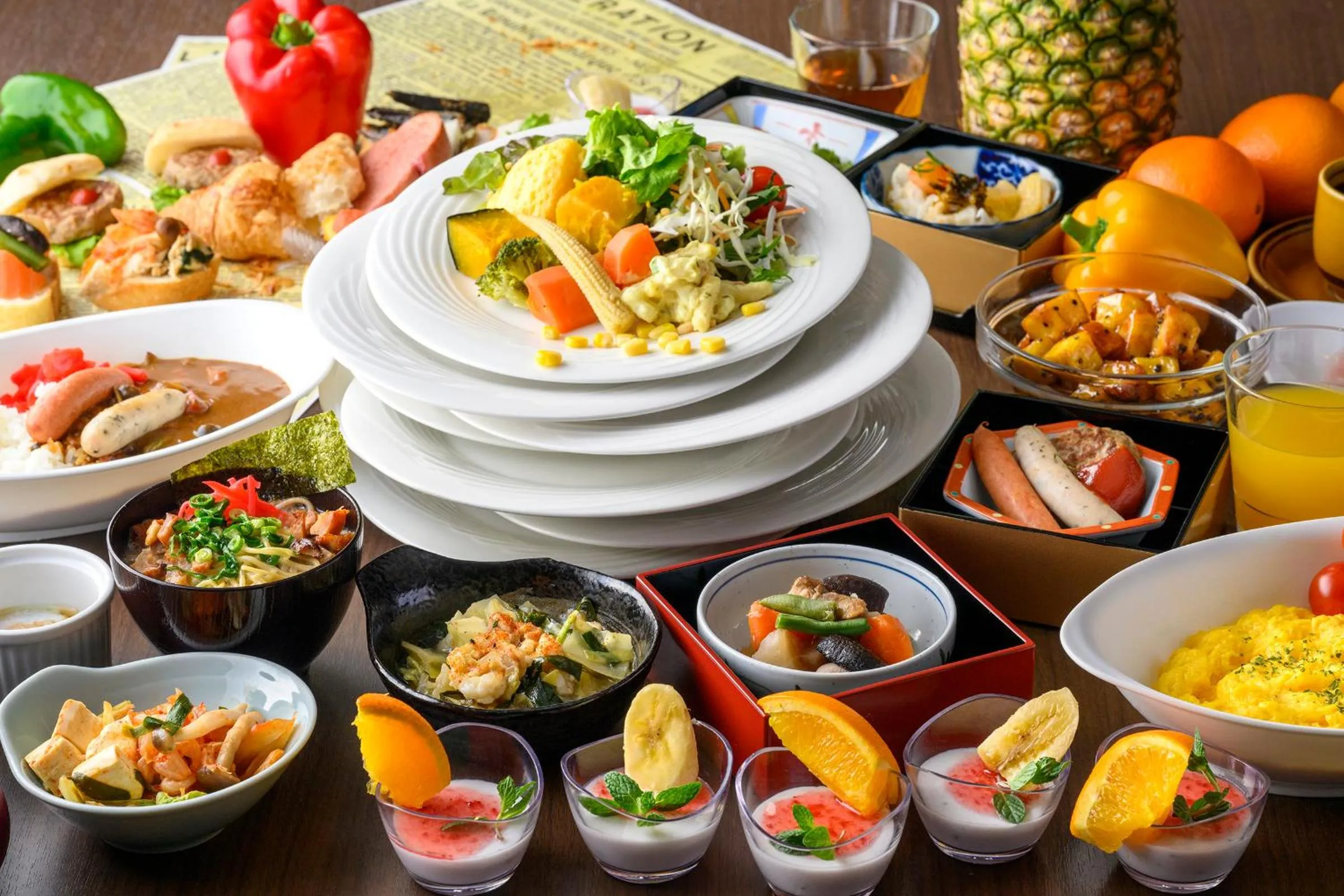 Breakfast in HOTEL FORZA HAKATA-GUCHI