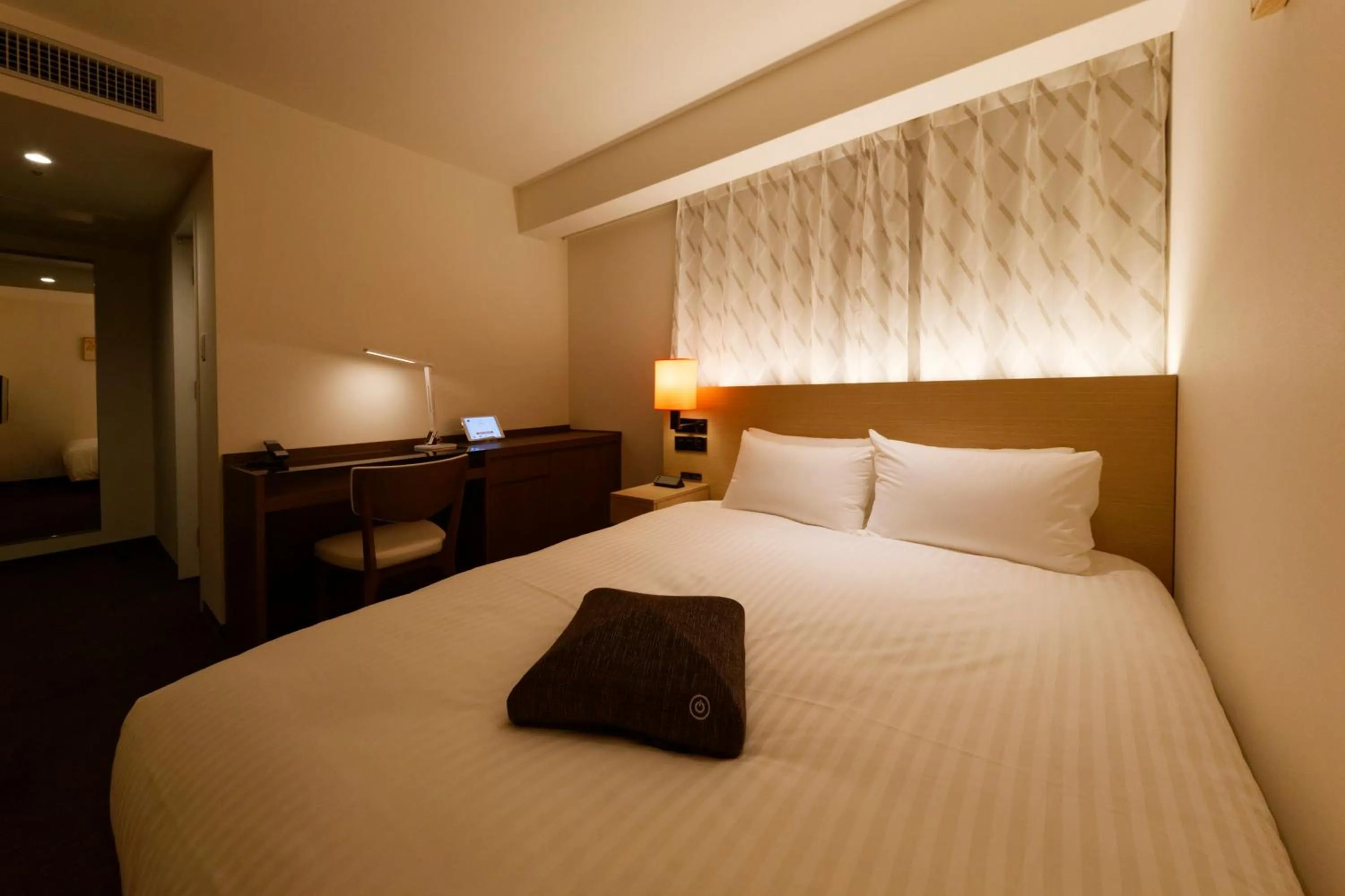 Photo of the whole room, Bed in HOTEL FORZA HAKATA-GUCHI