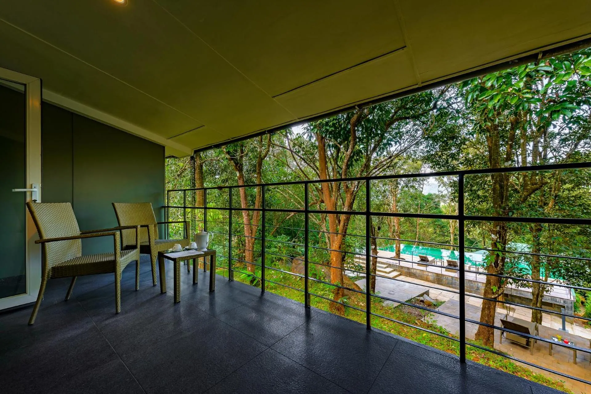 Balcony/Terrace in Wayanad Wild - A CGH Earth Experience