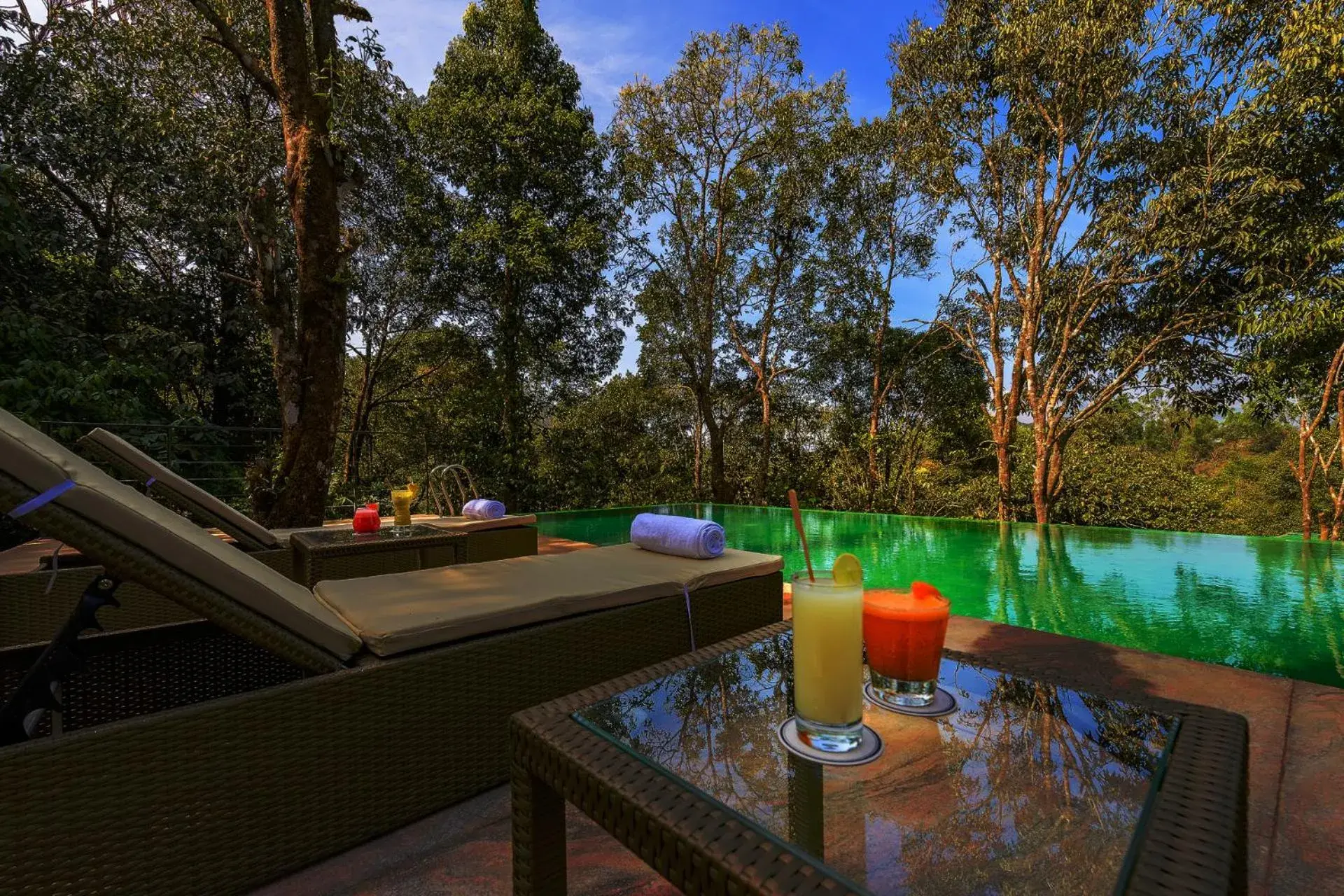 Swimming pool in Wayanad Wild - A CGH Earth Experience Swimming pool in Wayanad Wild - A CGH Earth Experience