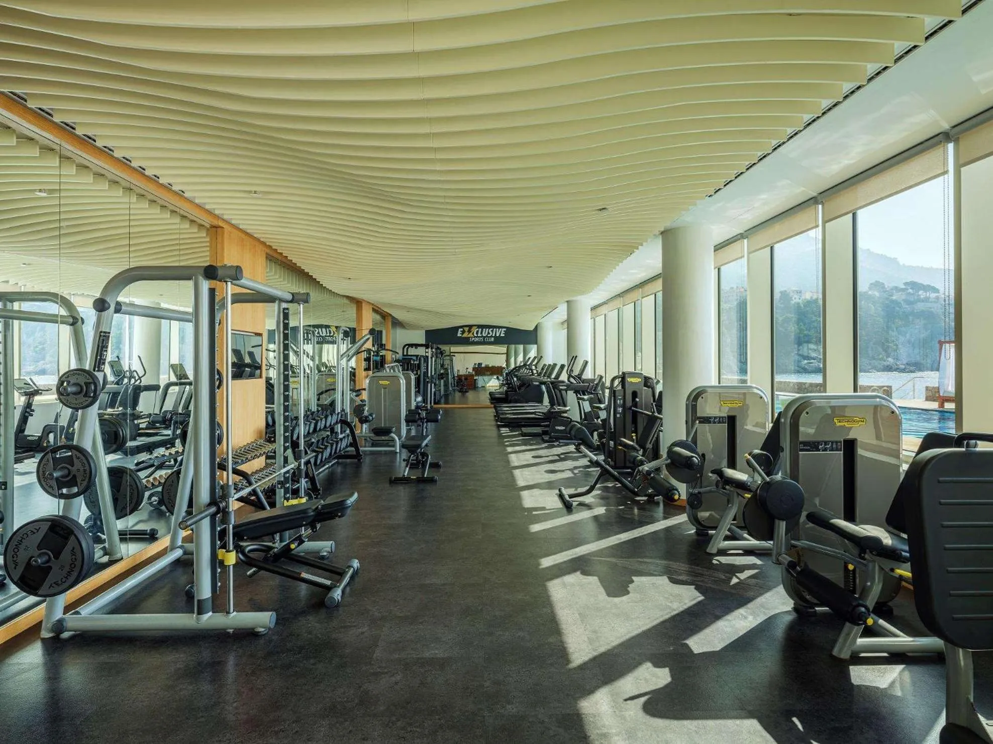 Fitness centre/facilities in Rixos Premium Dubrovnik