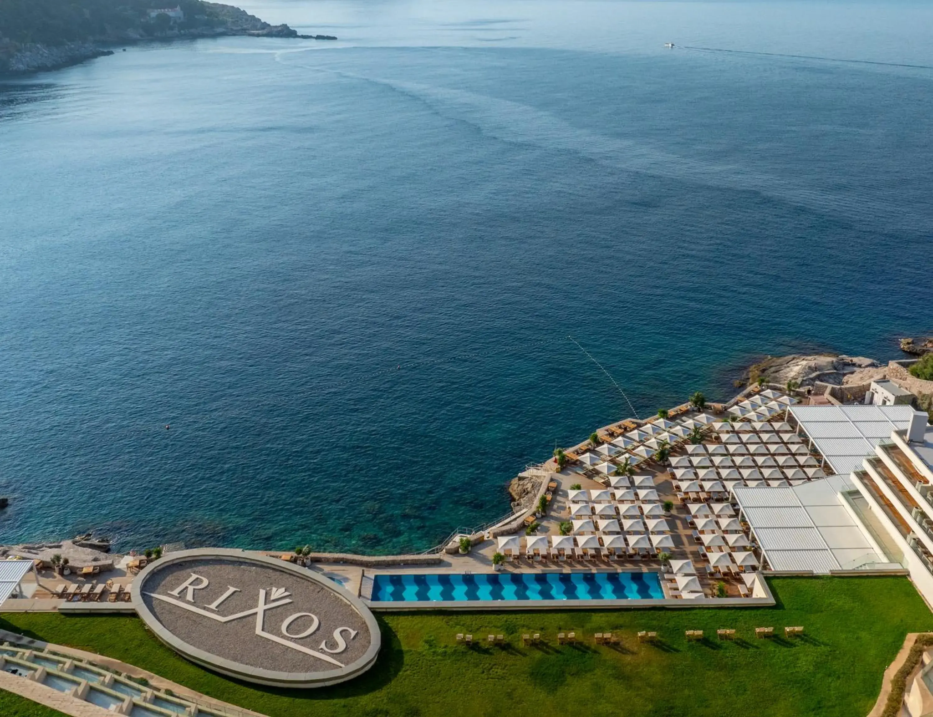 Bird's eye view in Rixos Premium Dubrovnik Bird's eye view in Rixos Premium Dubrovnik