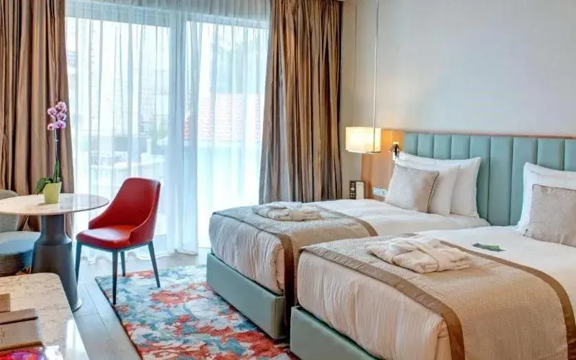 Bed in Rixos Premium Dubrovnik Bed in Rixos Premium Dubrovnik