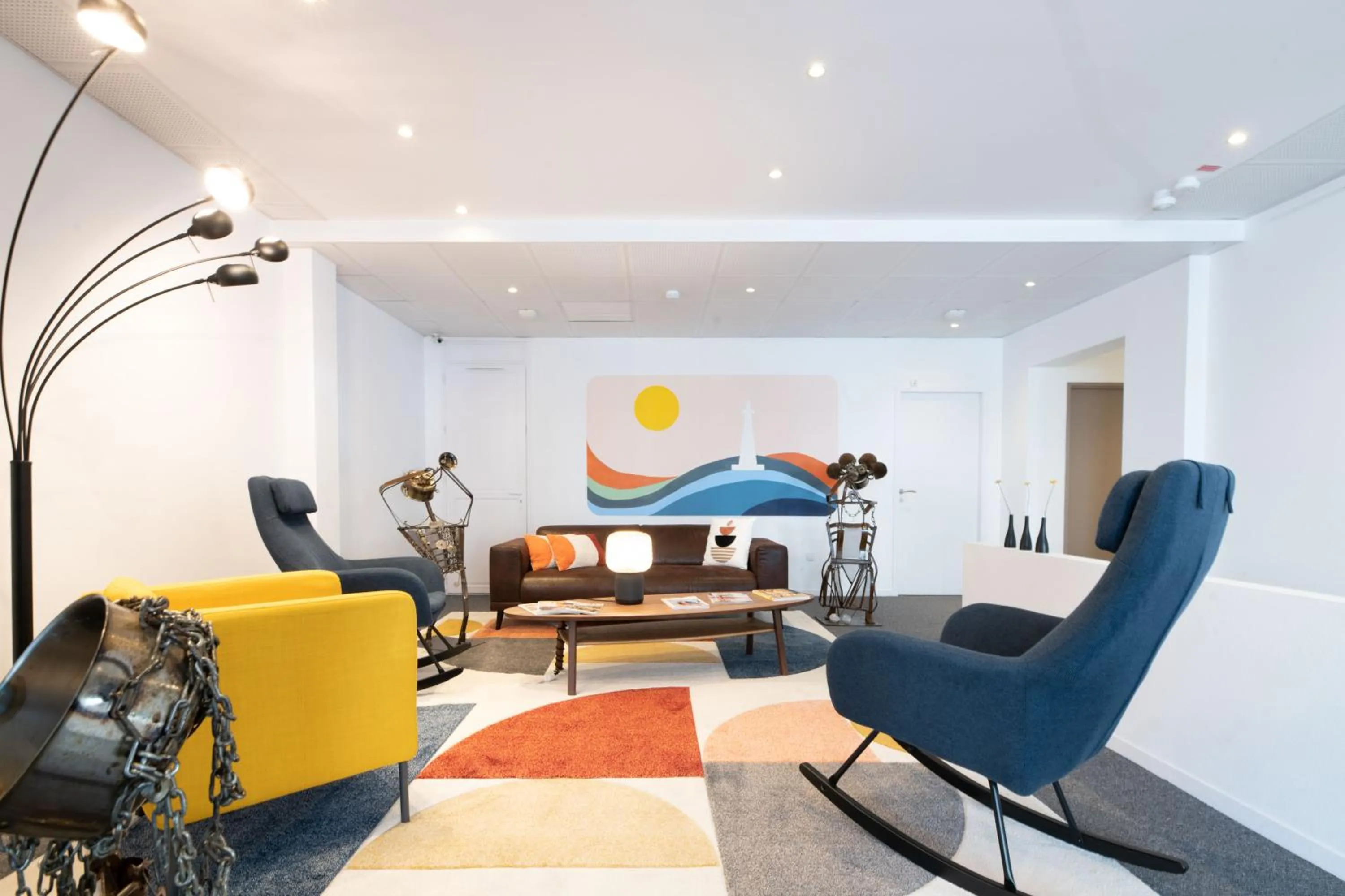 Living room in Hotel Txutxu-Mutxu