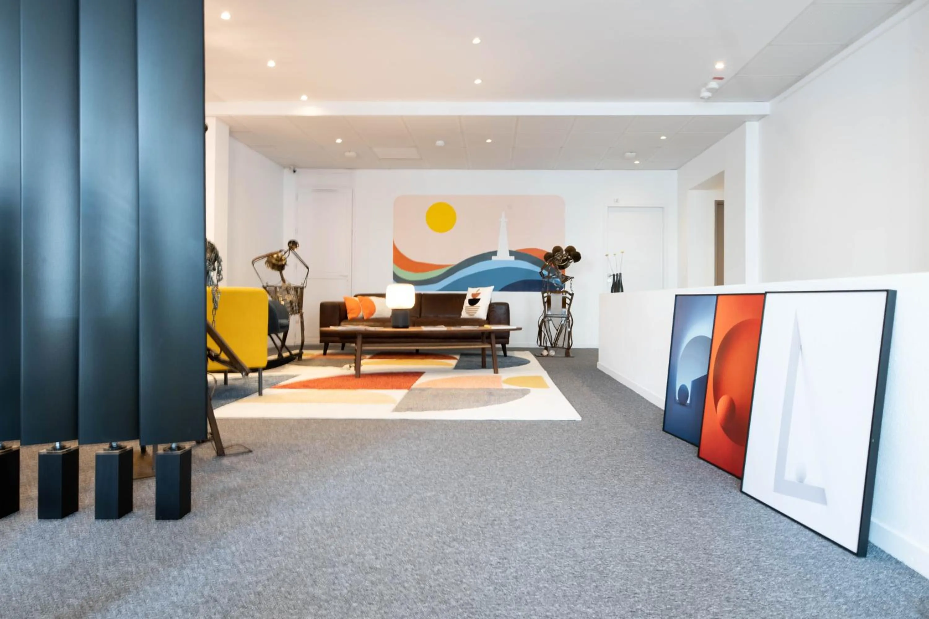 Living room in Hotel Txutxu-Mutxu