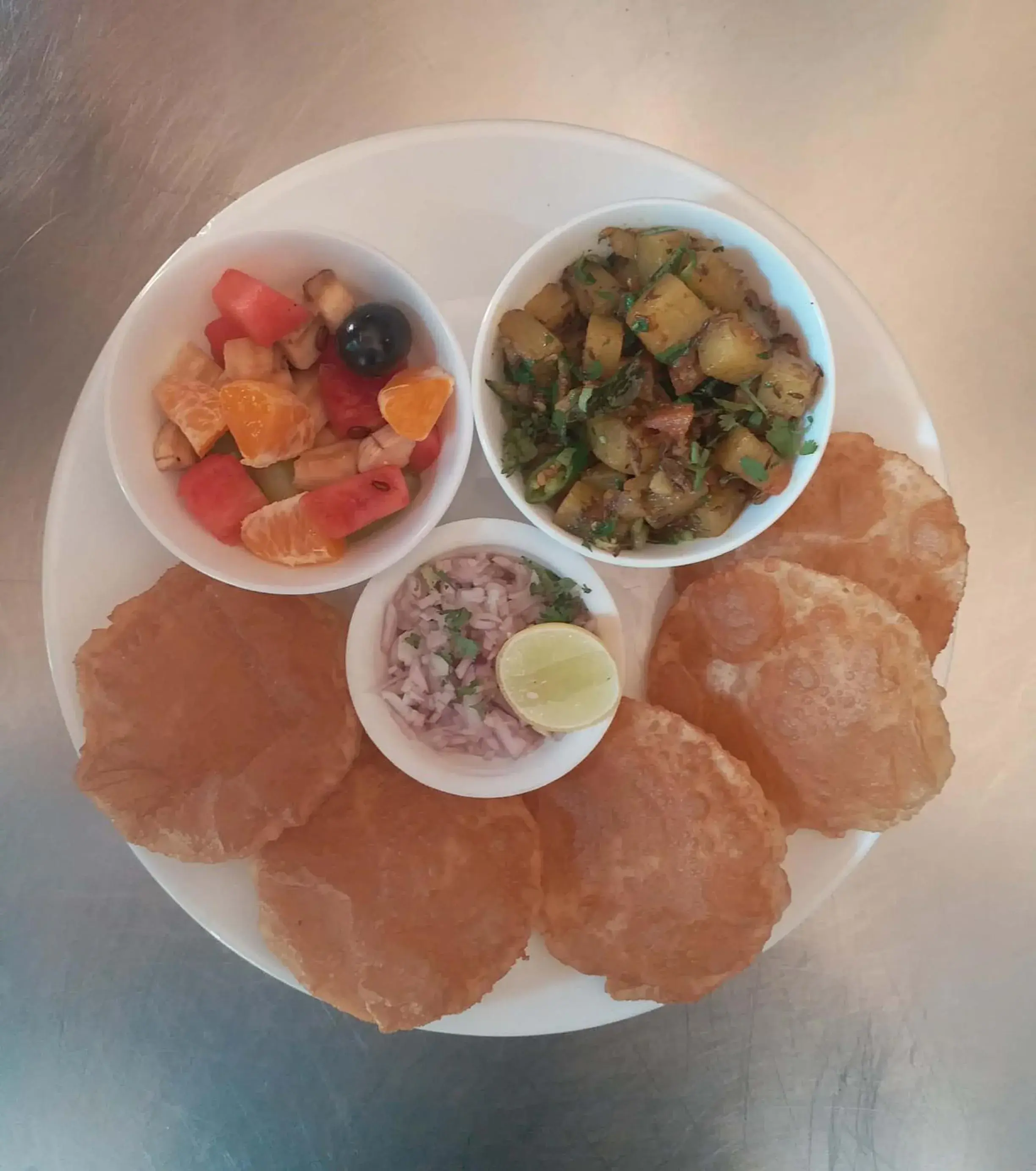 Breakfast in Dhuri Resort Breakfast in Dhuri Resort