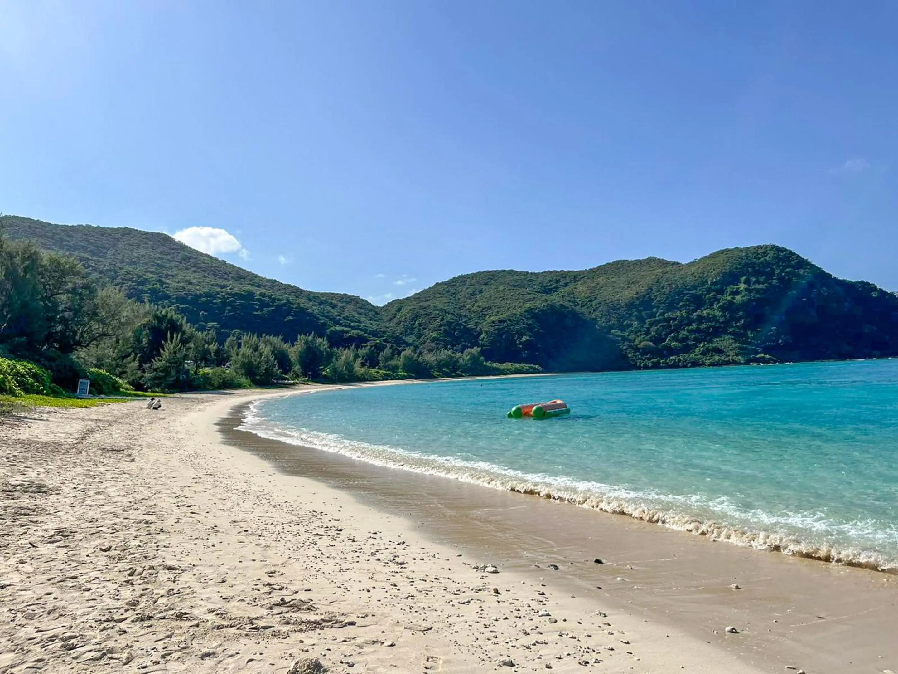 Beach in Tokashiku Marine Villege