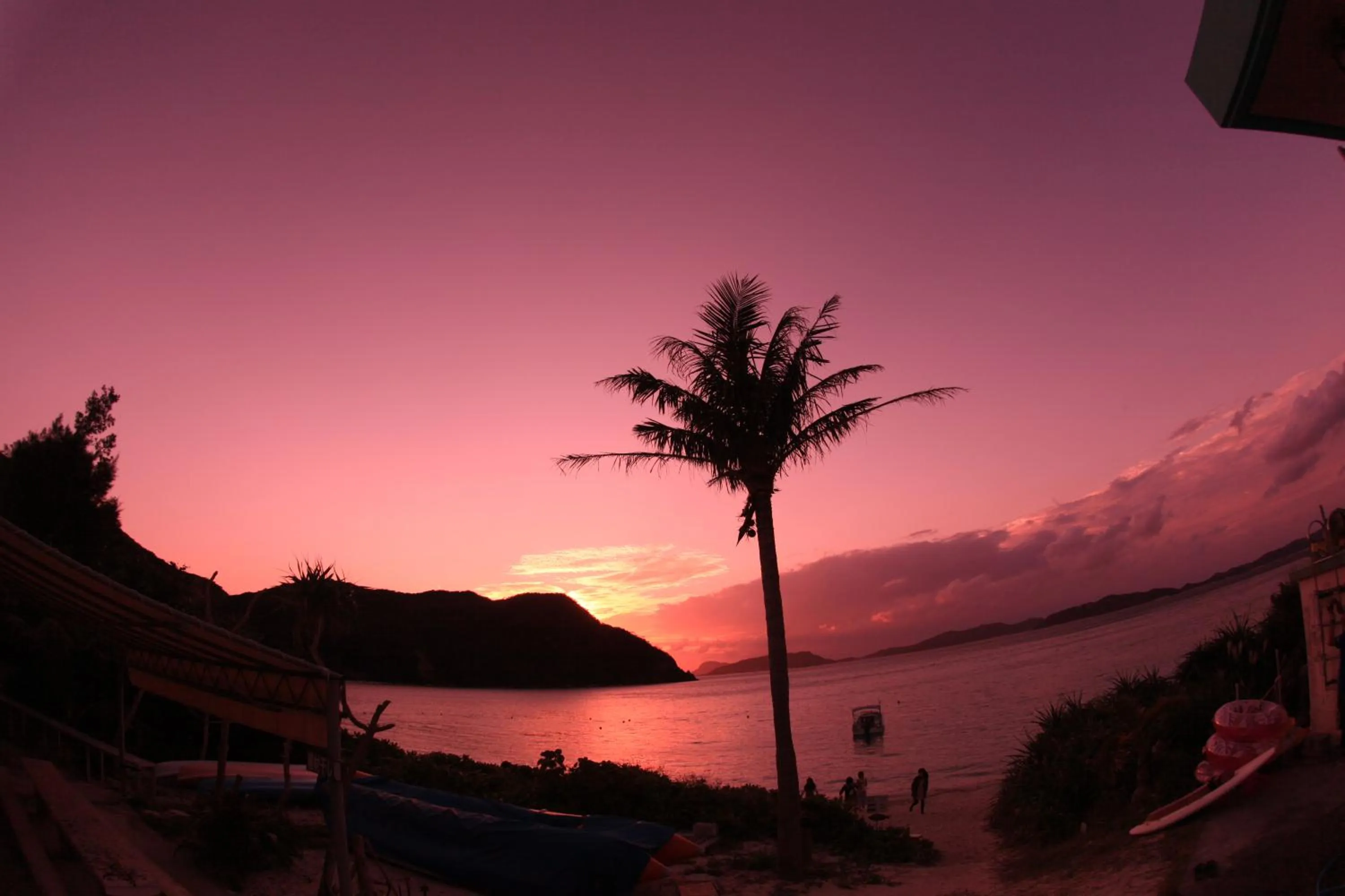 Natural landscape in Tokashiku Marine Villege