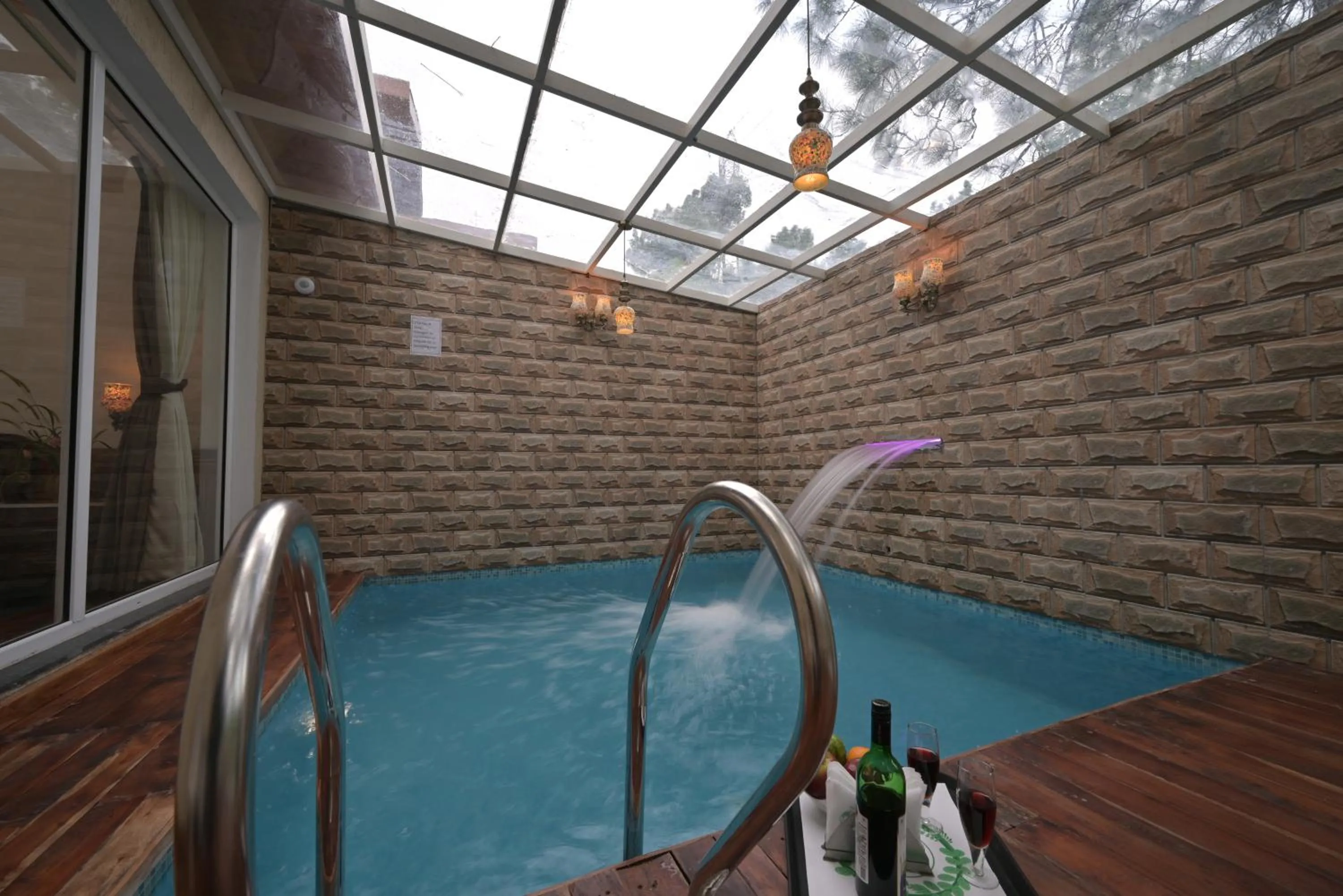 Pool view in Jungle Lodge Resort