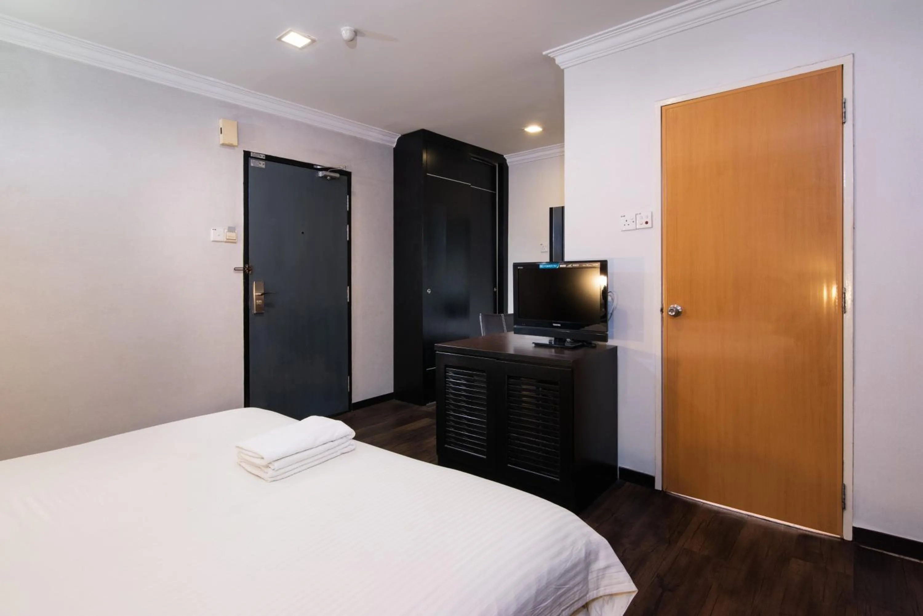 Bed in Hotel Waterfall