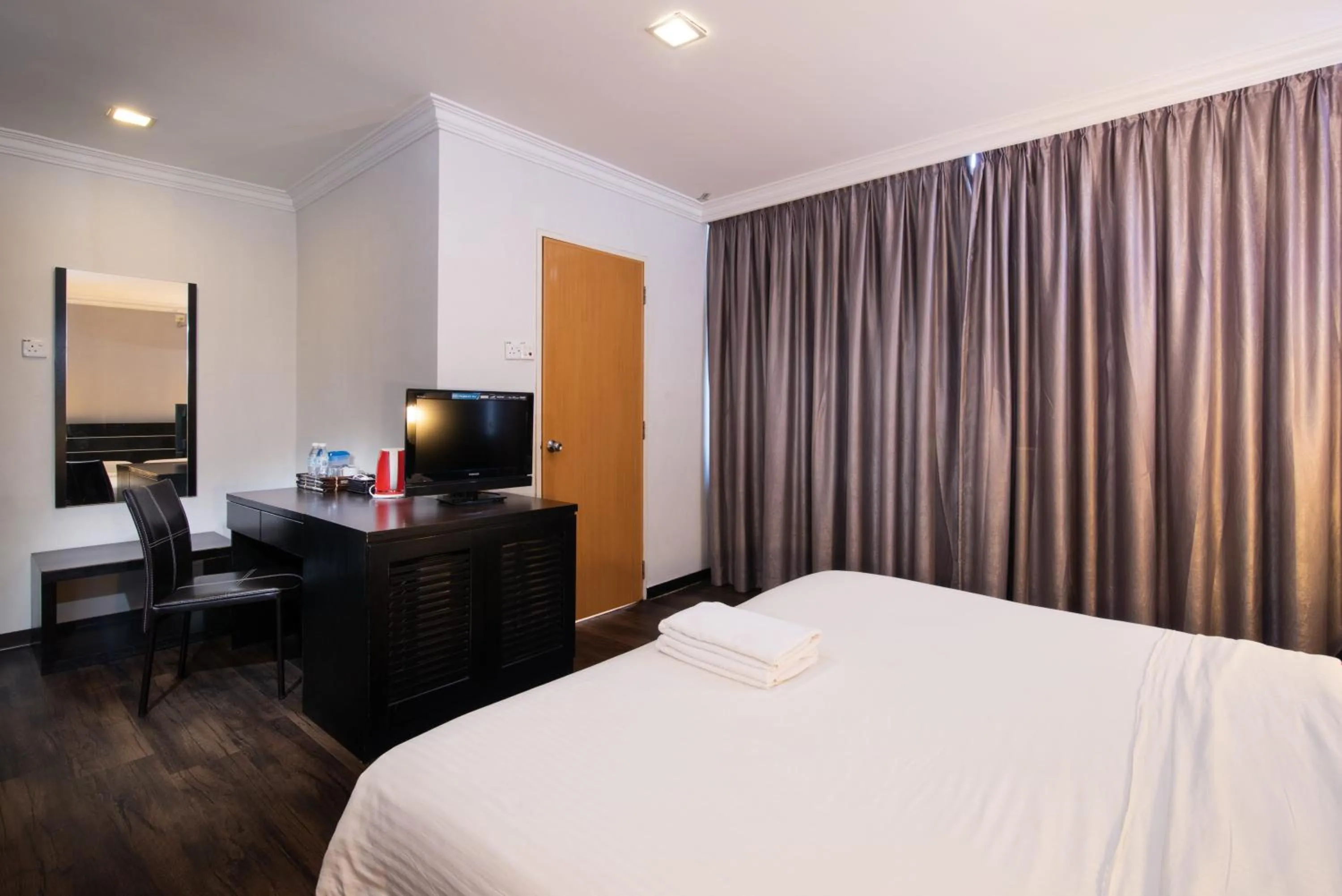 Bed in Hotel Waterfall